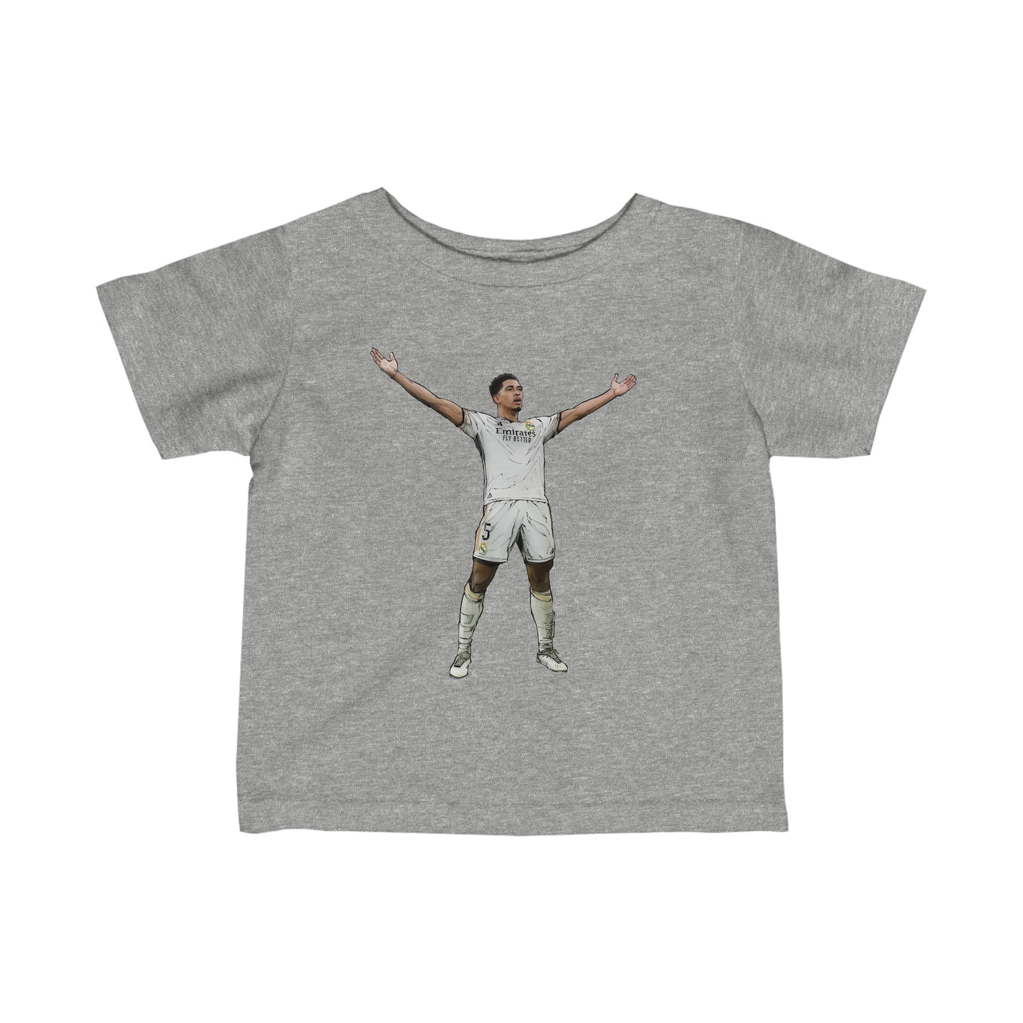 Bellingham Celebration Real Madrid Baby Fine Jersey Tee