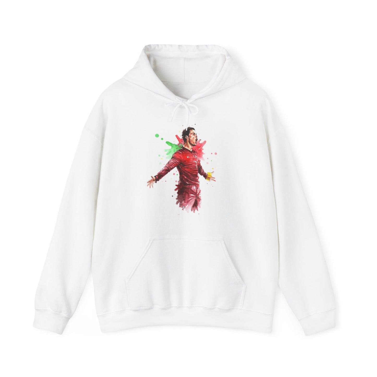 Ronaldo Portugal Vintage Unisex Heavy Blend™ Hooded Sweatshirt