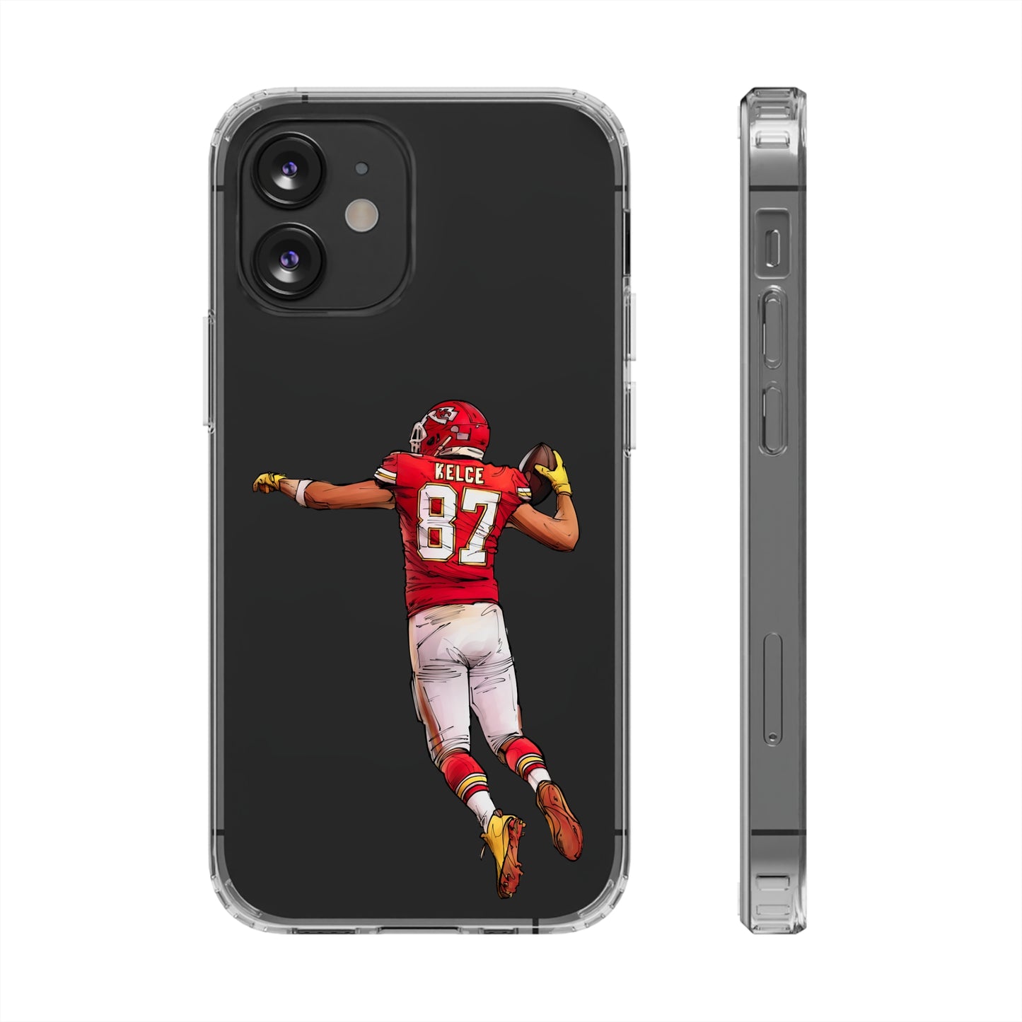 Kansas City Chiefs Travis Kelce Clear Cases