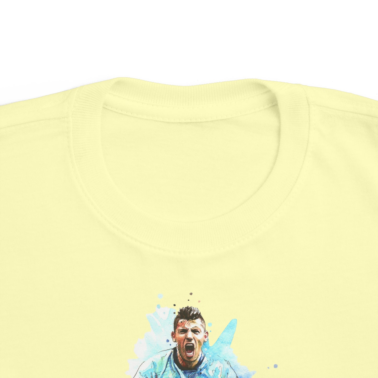 Man City Aguero Vintage Toddler's Fine Jersey Tee