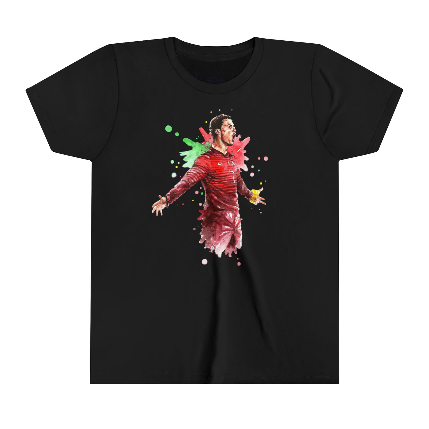 Ronaldo Portugal Vintage Youth Short Sleeve Tee