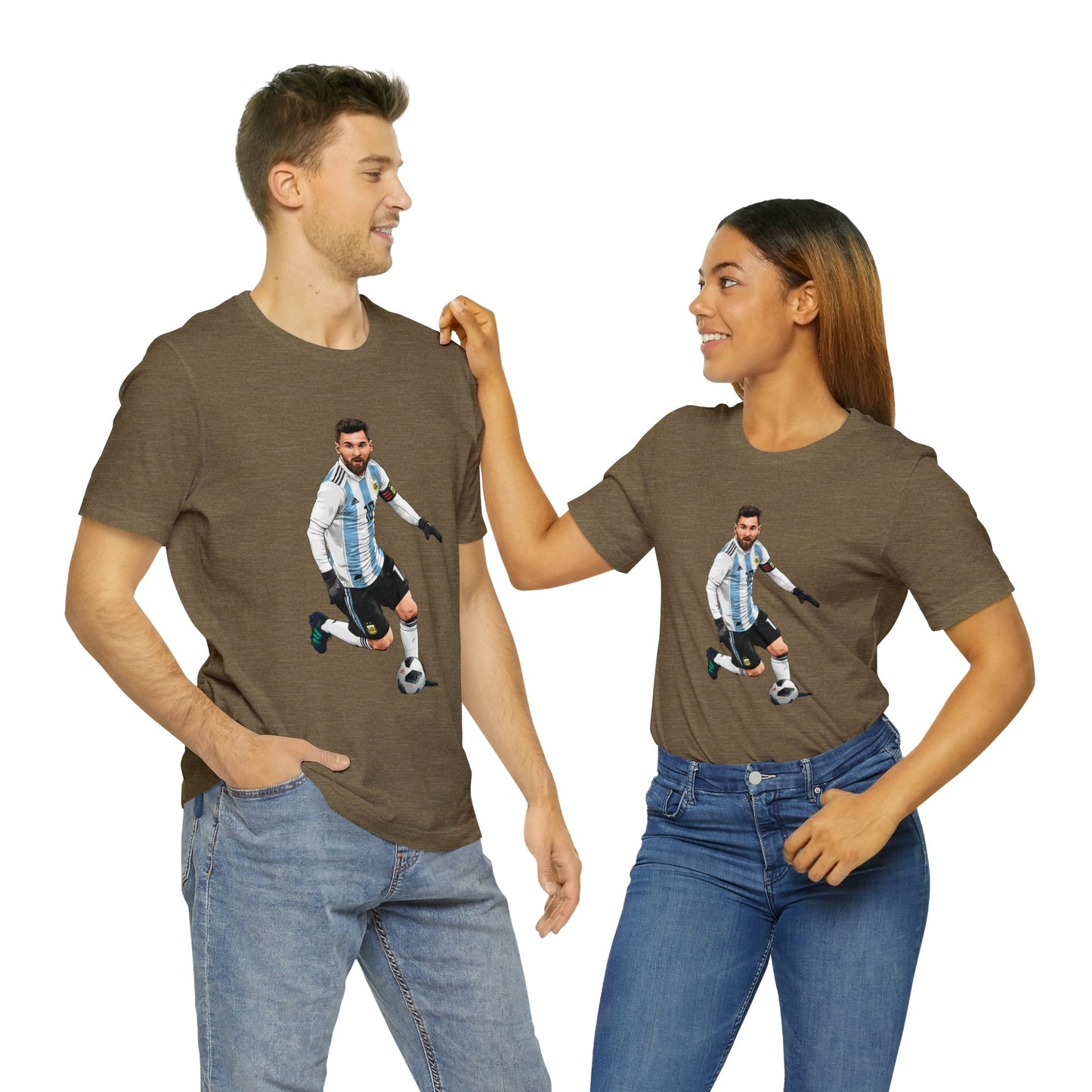 G.O.A.T. ARG Unisex Jersey Short Sleeve Tee