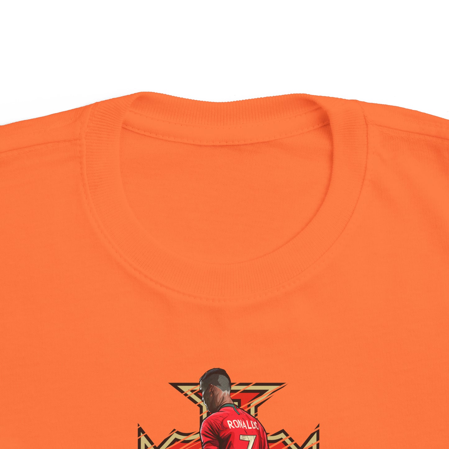 CR7 Free Kick Pose Portugal Logo Toddler's Fine Jersey Tee