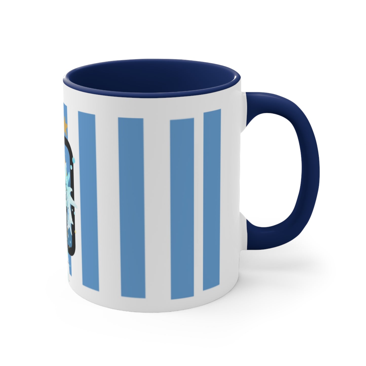 Lionel Messi Argentina Captain Vintage Accent Coffee Mug, 11oz