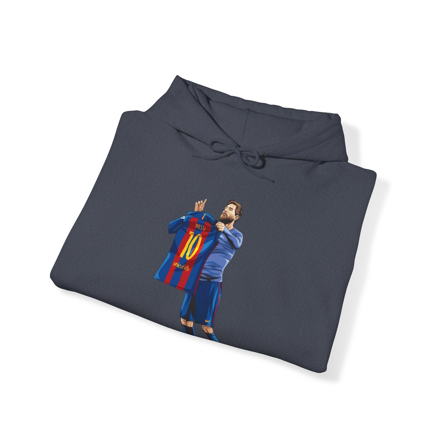 El Clasico Iconic Messi Celebration Unisex Heavy Blend™ Hooded Sweatshirt