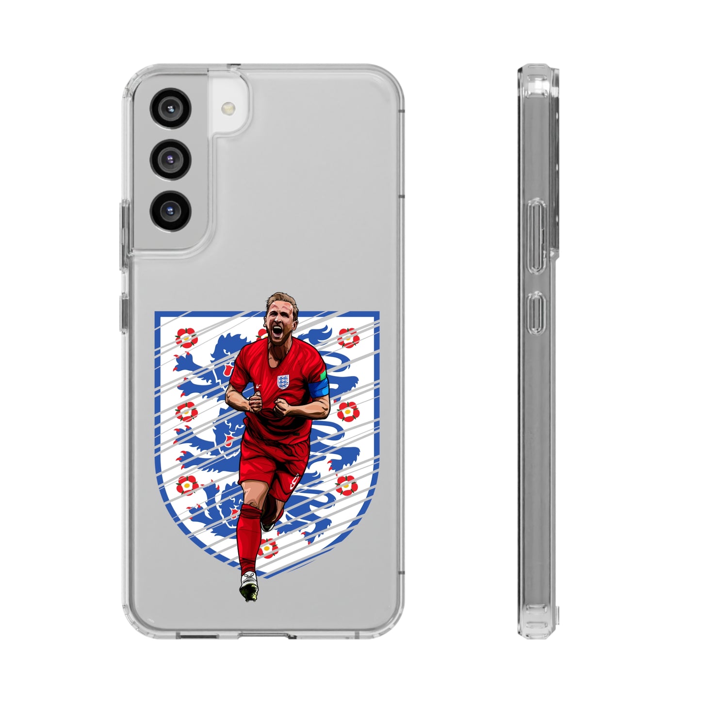 Harry Kane England logo Clear Cases