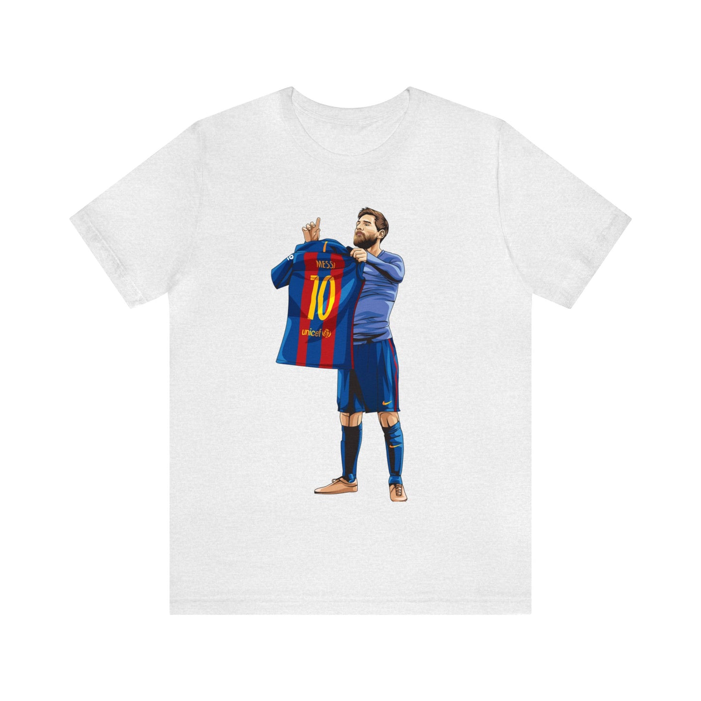 El Clasico Iconic Messi Celebration Unisex Jersey Short Sleeve Tee