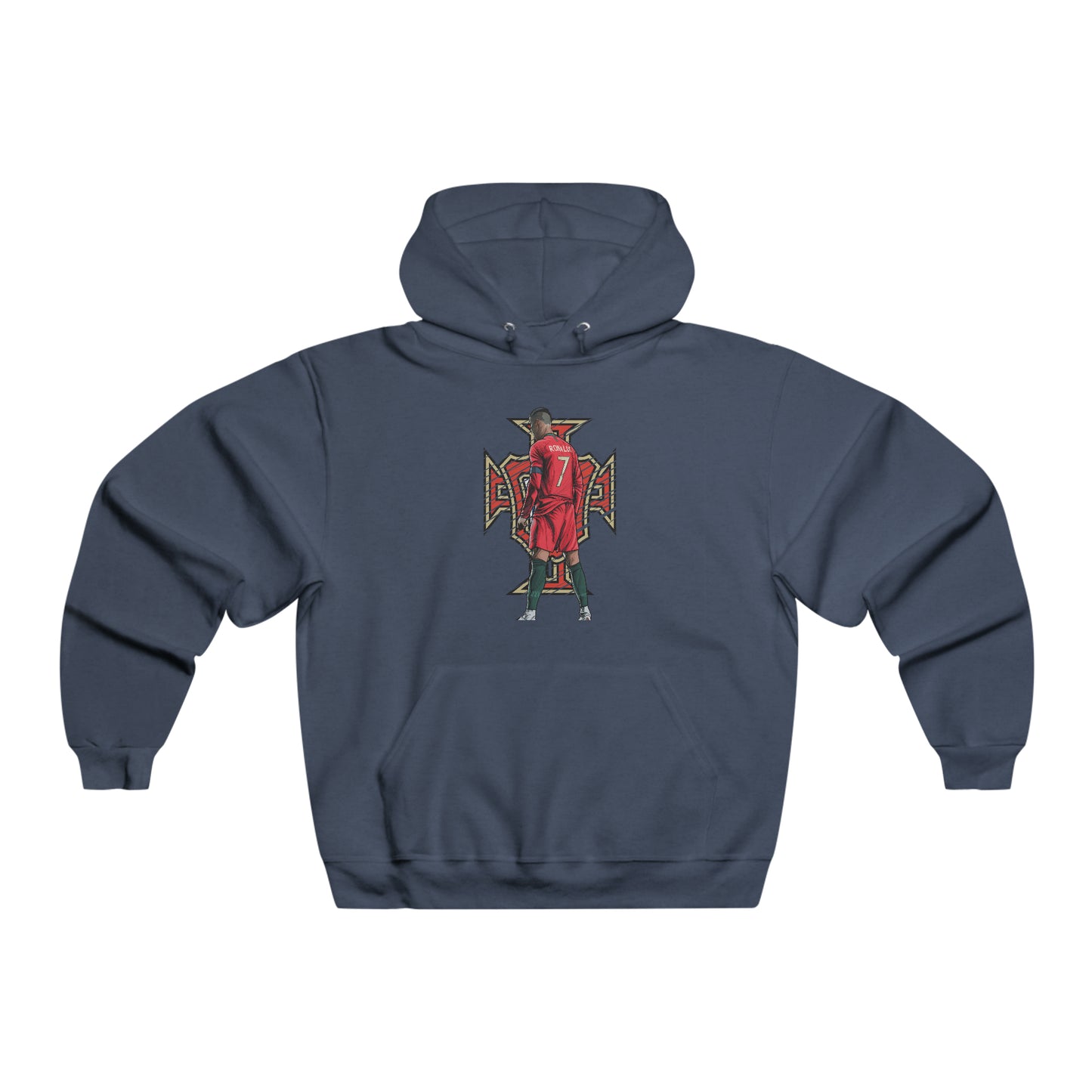 CR7 Free Kick Pose Portugal Logo Unisex NUBLEND® Hooded Sweatshirt