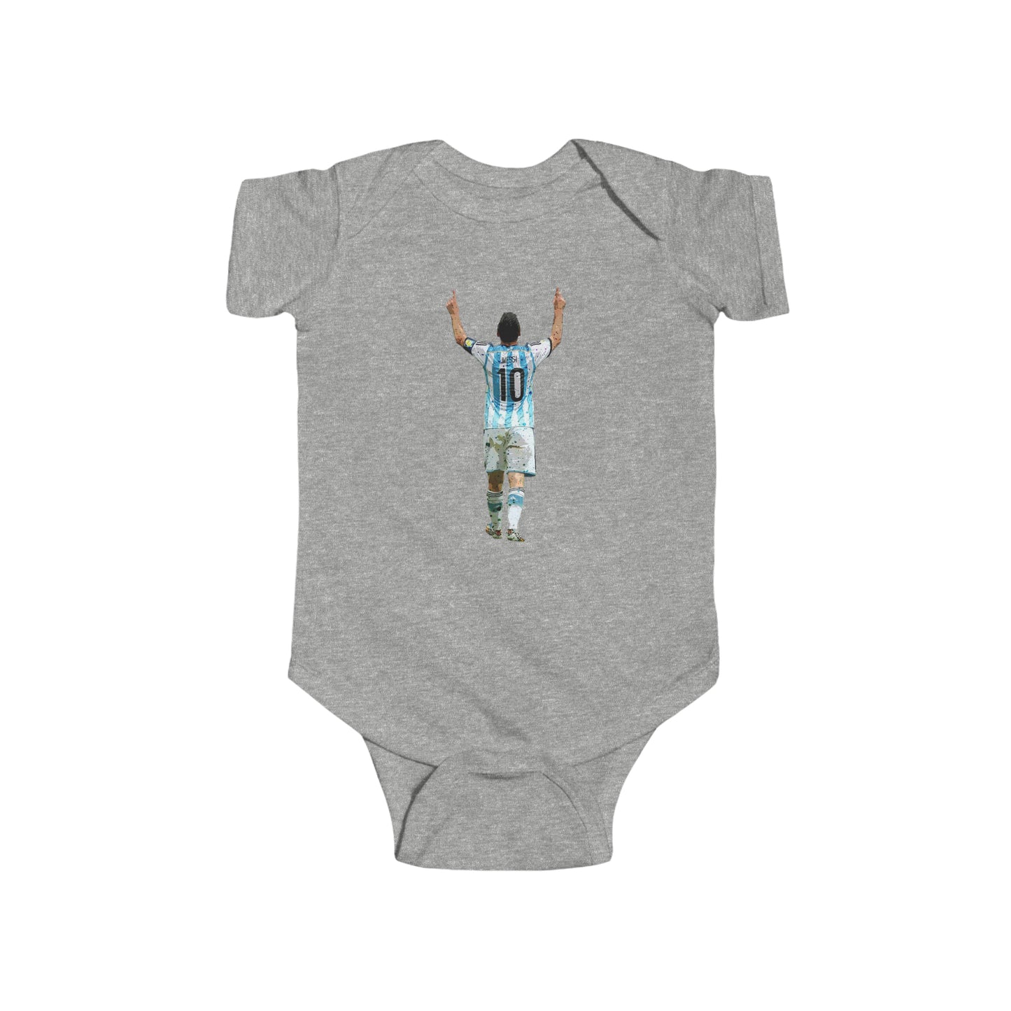 Messi Celebration Argentina Baby Fine Jersey Onesie