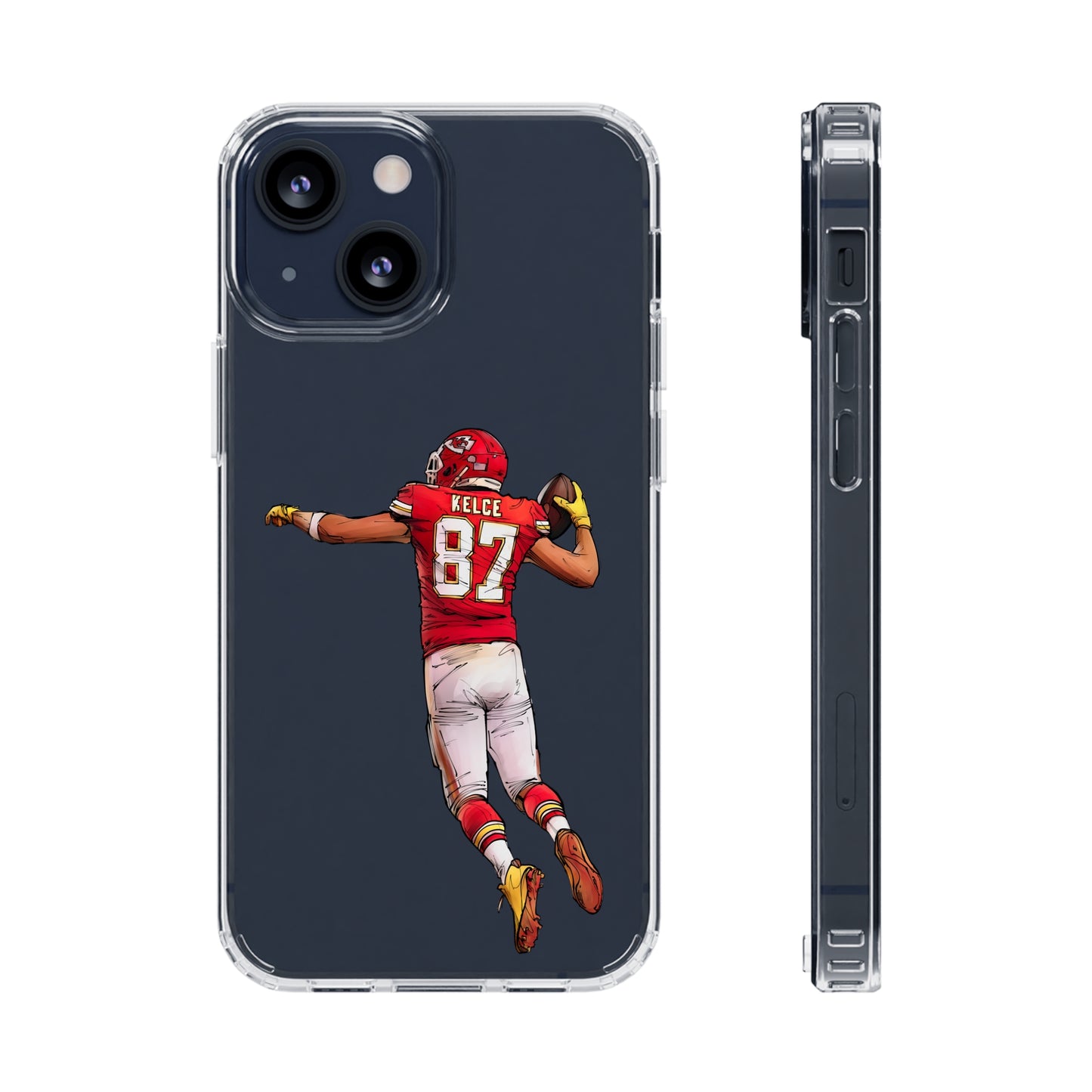 Kansas City Chiefs Travis Kelce Clear Cases
