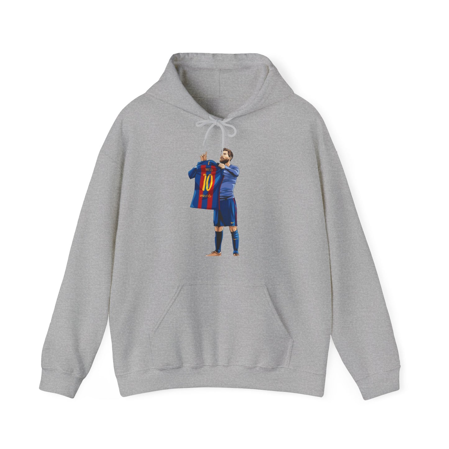 El Clasico Iconic Messi Celebration Unisex Heavy Blend™ Hooded Sweatshirt