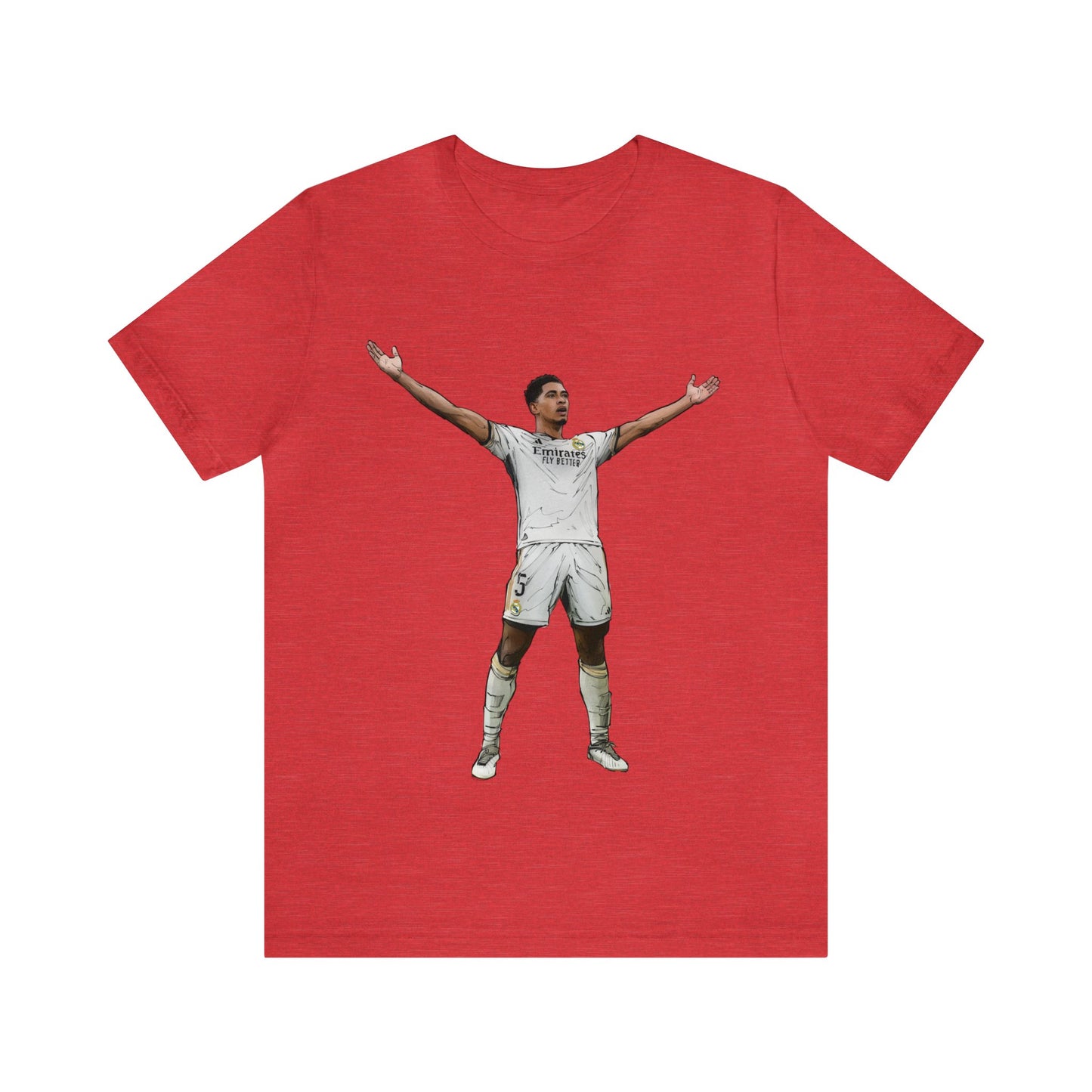 Bellingham Celebration Real Madrid Unisex Jersey Short Sleeve Tee