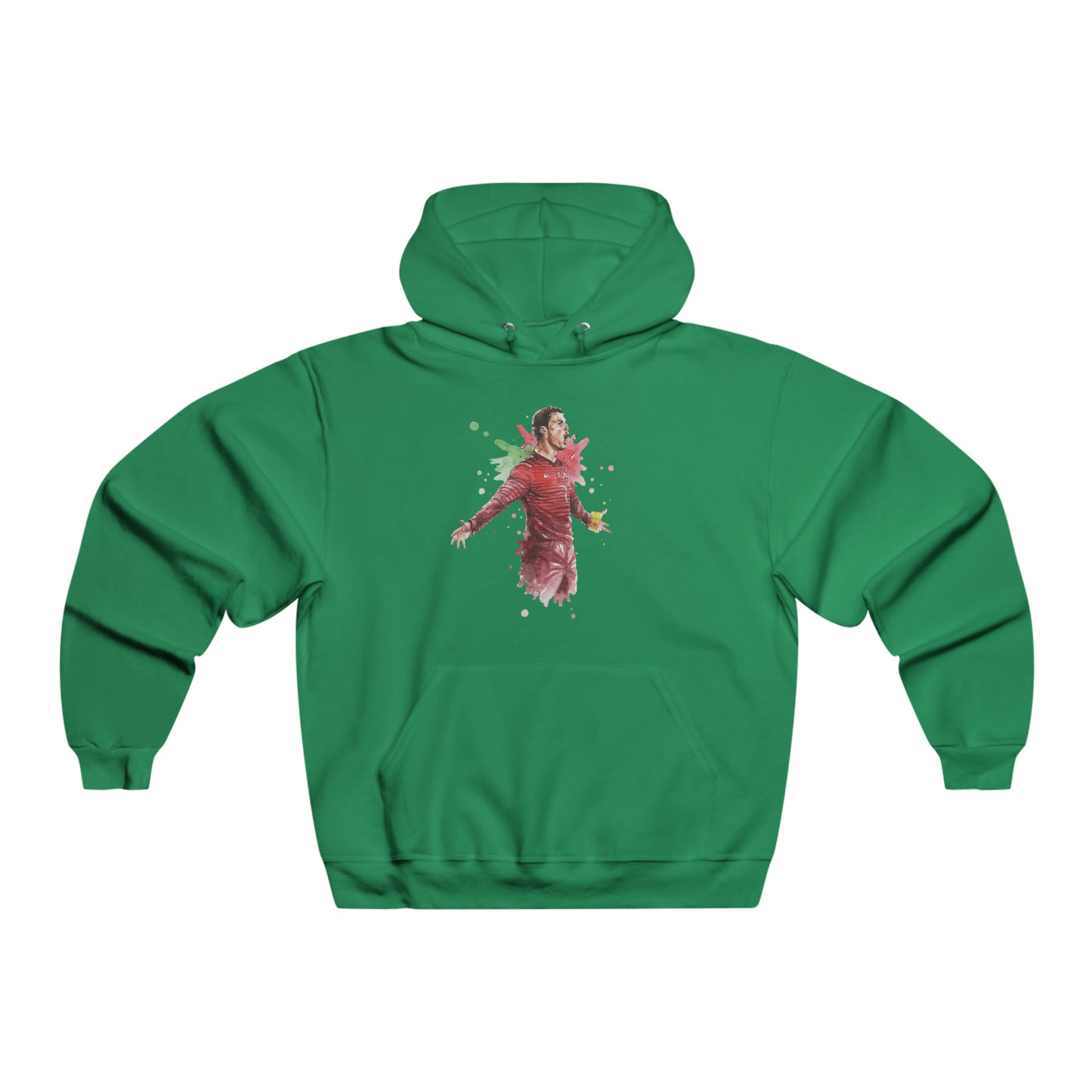 Ronaldo Portugal Vintage Unisex NUBLEND® Hooded Sweatshirt