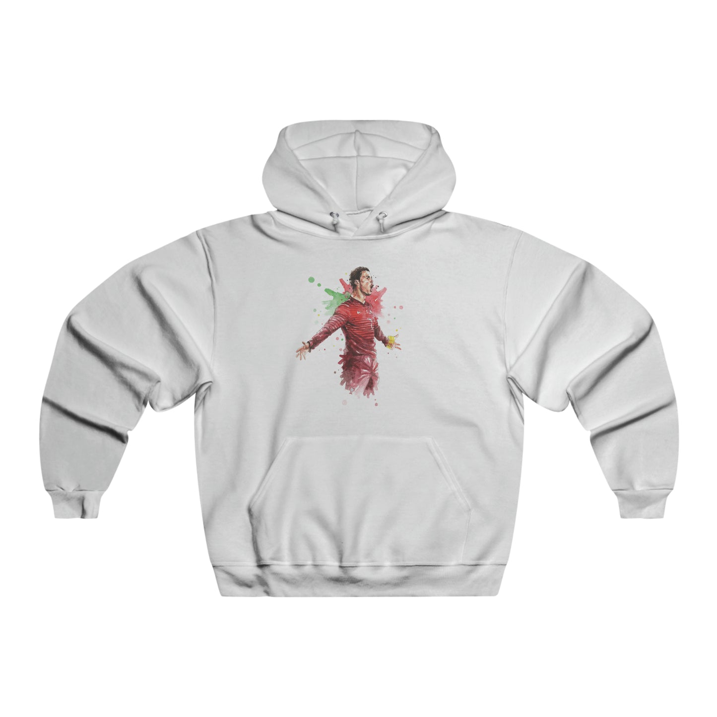 Ronaldo Portugal Vintage Unisex NUBLEND® Hooded Sweatshirt