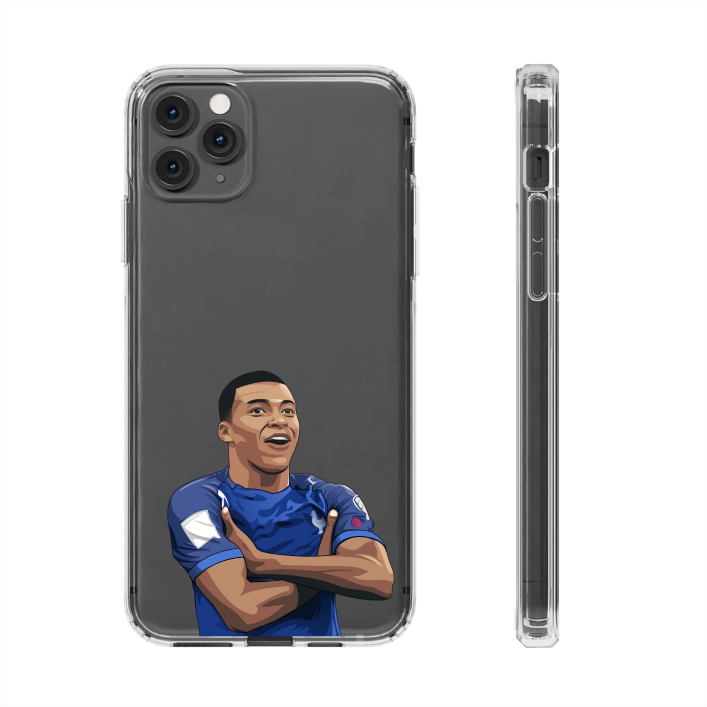 Mbappe France Clear Cases