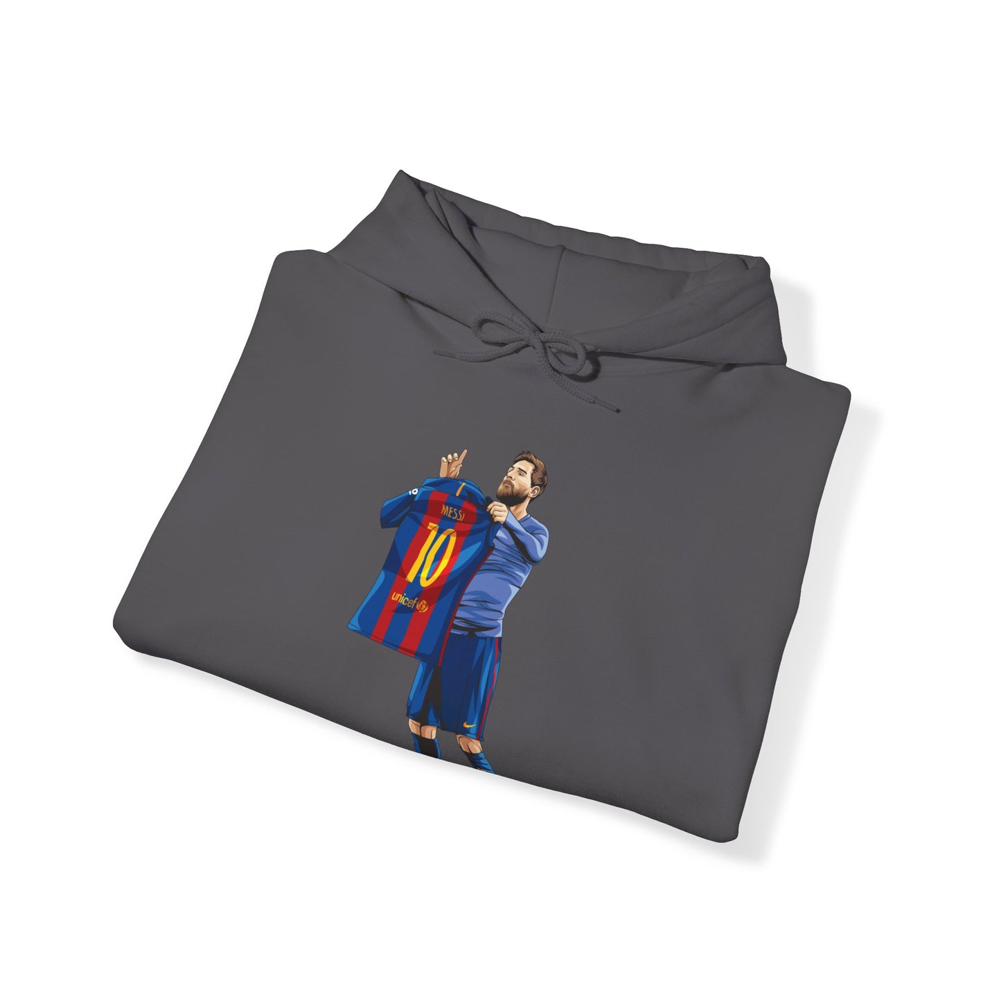 El Clasico Iconic Messi Celebration Unisex Heavy Blend™ Hooded Sweatshirt