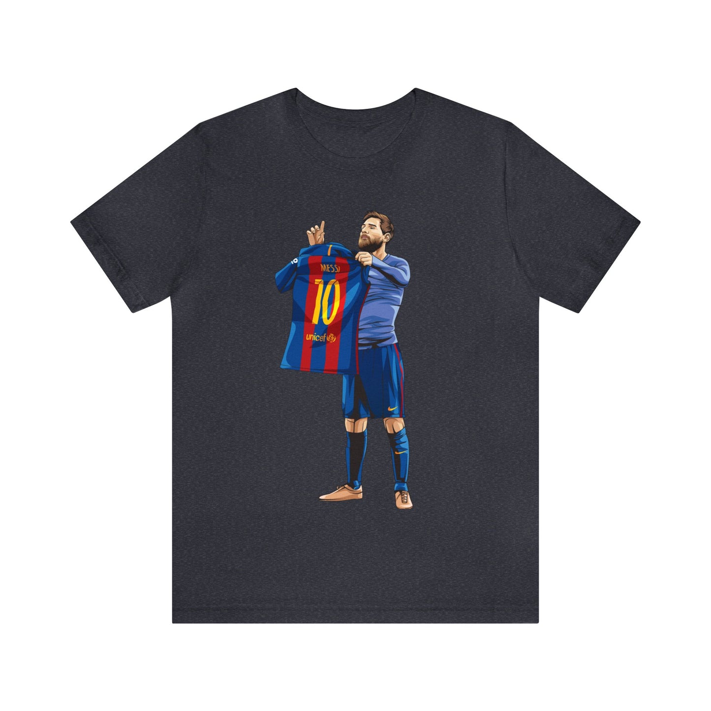 El Clasico Iconic Messi Celebration Unisex Jersey Short Sleeve Tee