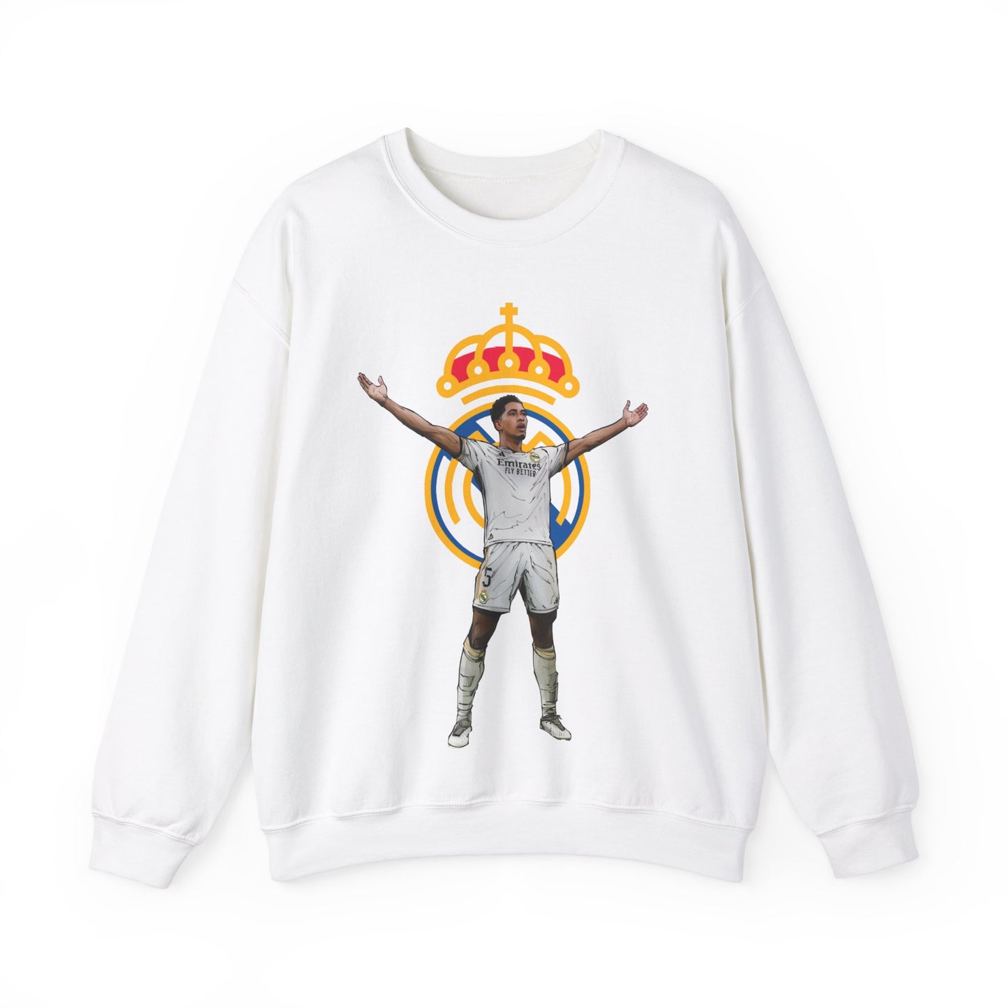 Real Madrid Jude Bellingham Celebration Unisex Heavy Blend™ Crewneck Sweatshirt
