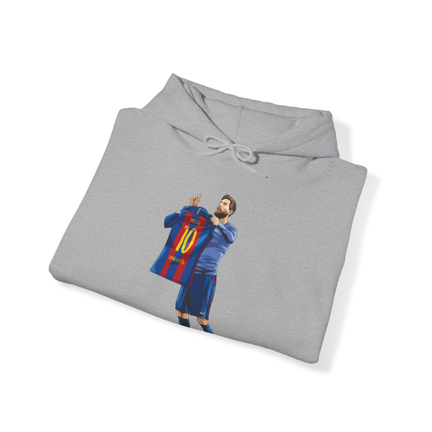 El Clasico Iconic Messi Celebration Unisex Heavy Blend™ Hooded Sweatshirt