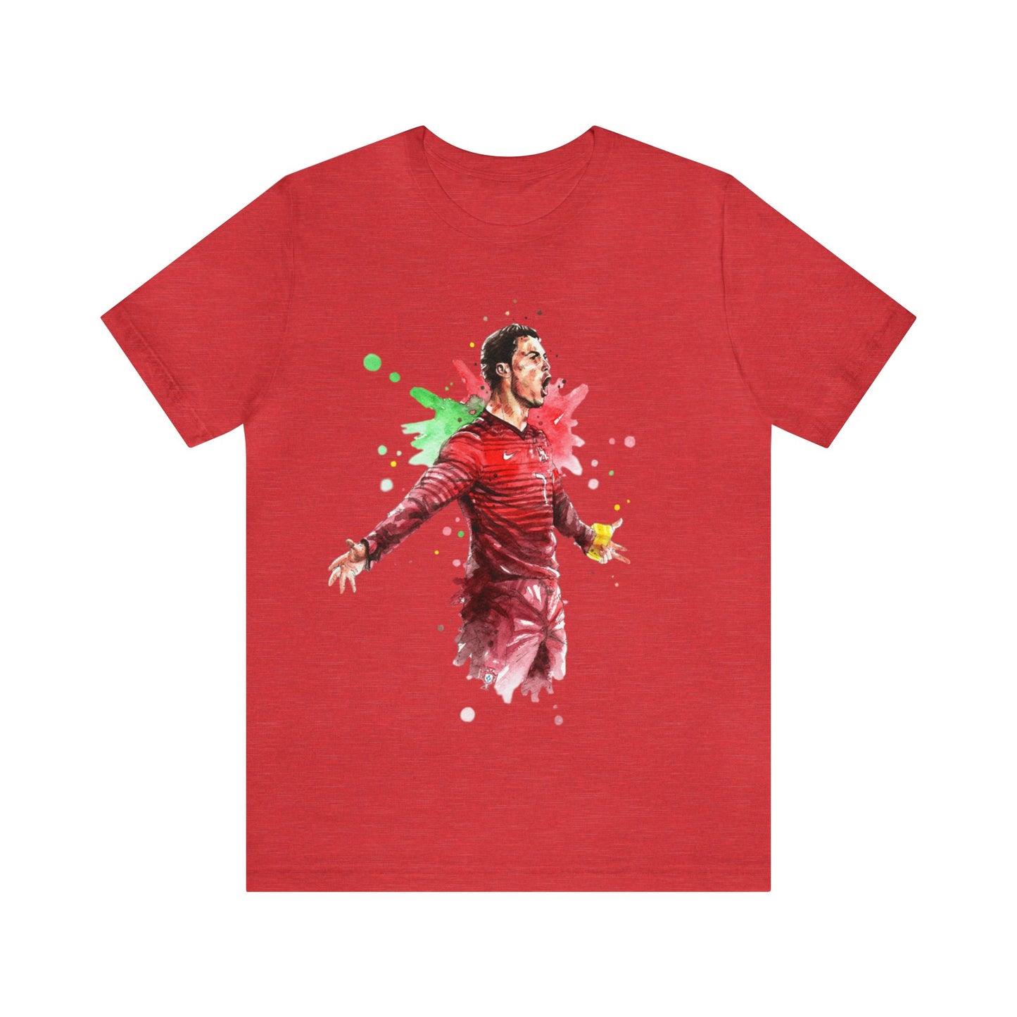 Ronaldo Portugal Vintage Unisex Jersey Short Sleeve Tee