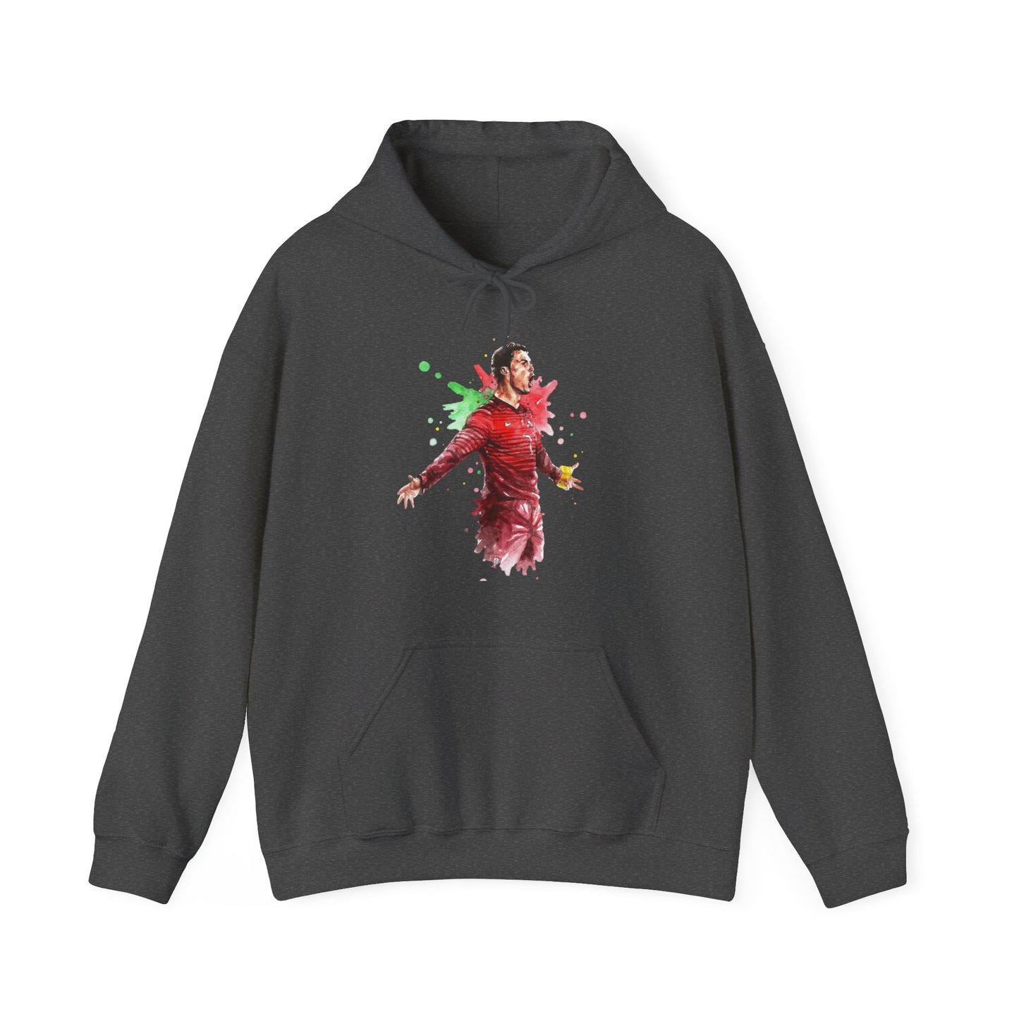 Ronaldo Portugal Vintage Unisex Heavy Blend™ Hooded Sweatshirt