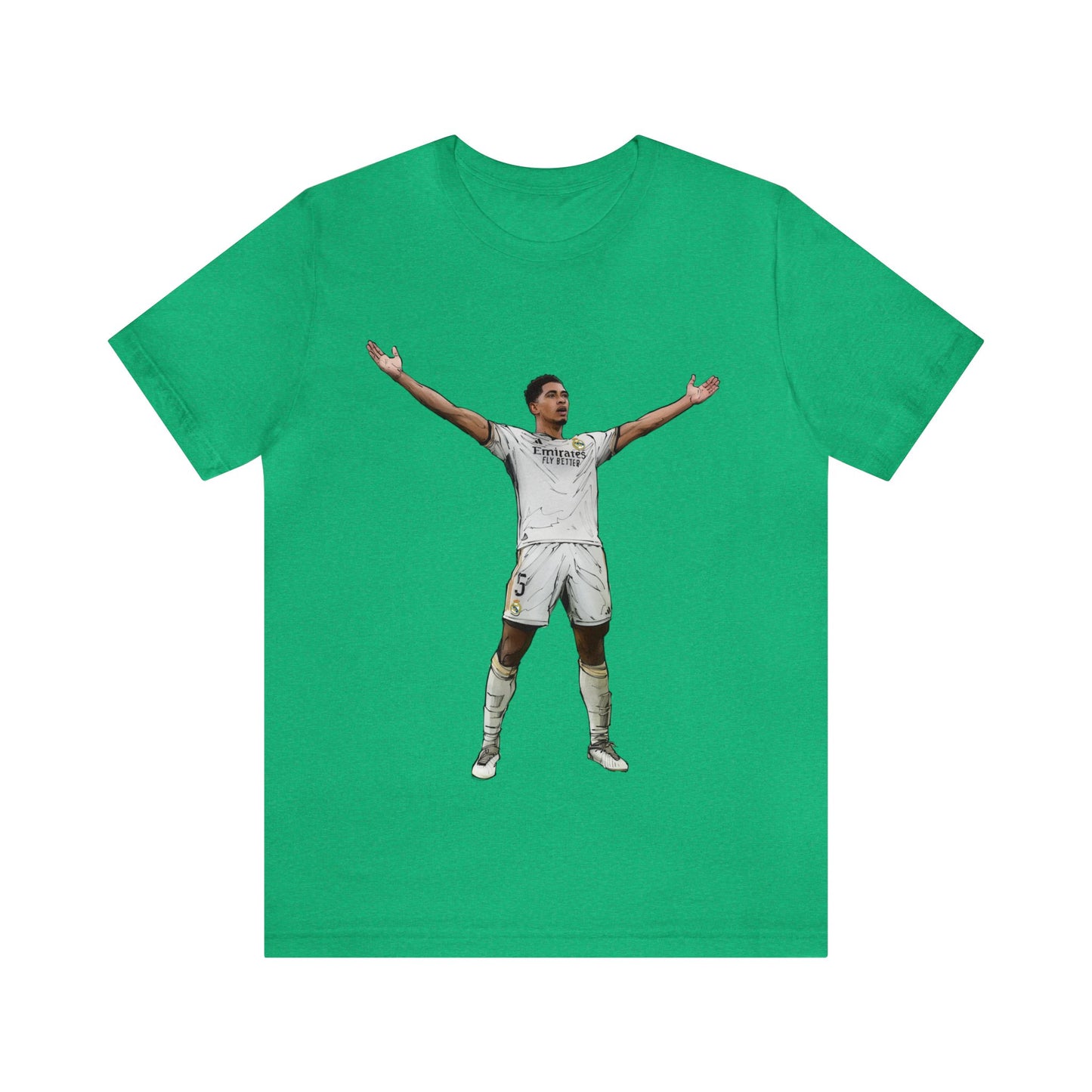 Bellingham Celebration Real Madrid Unisex Jersey Short Sleeve Tee