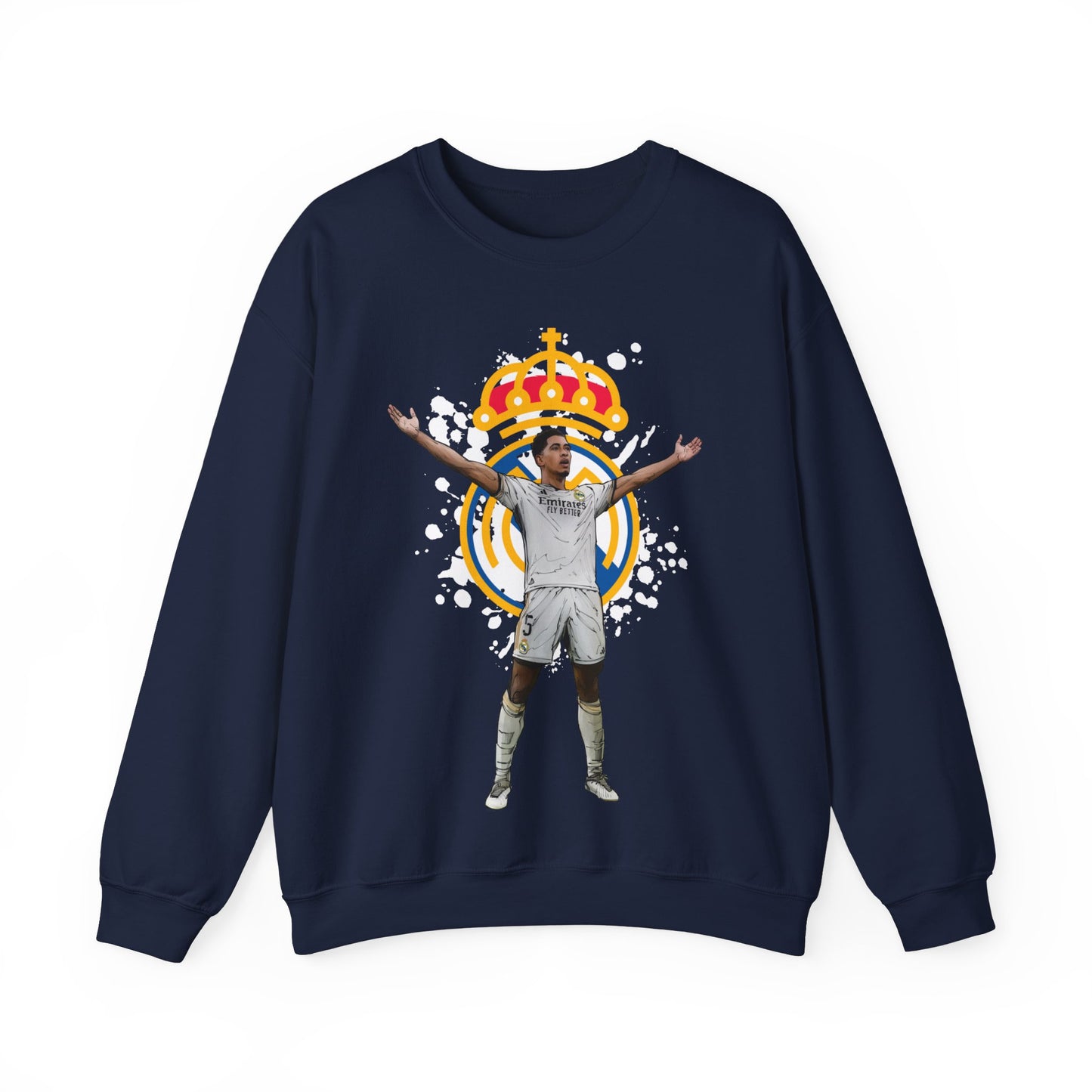 Real Madrid Jude Bellingham Celebration Unisex Heavy Blend™ Crewneck Sweatshirt