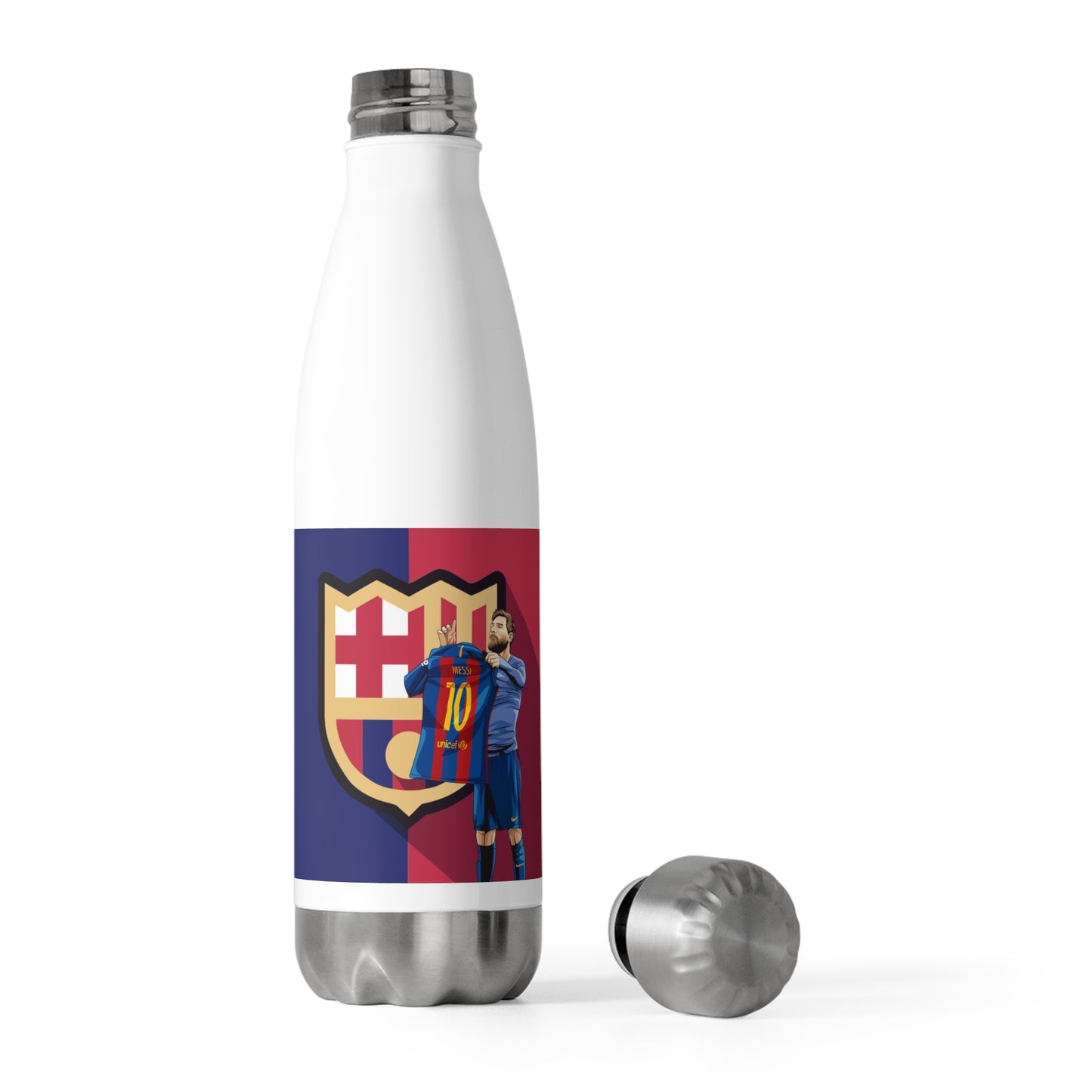 El Clasico Iconic Messi Celebration 20oz Insulated Bottle