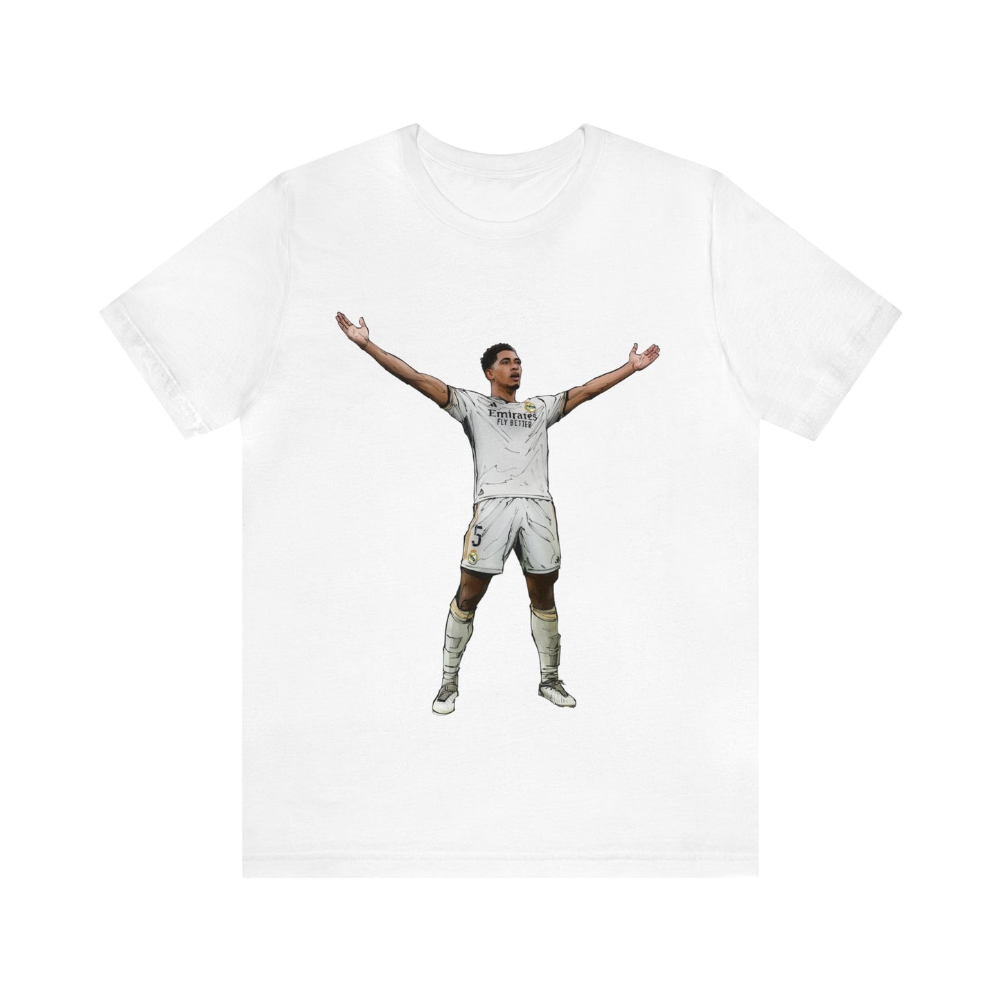 Bellingham Celebration Real Madrid Unisex Jersey Short Sleeve Tee