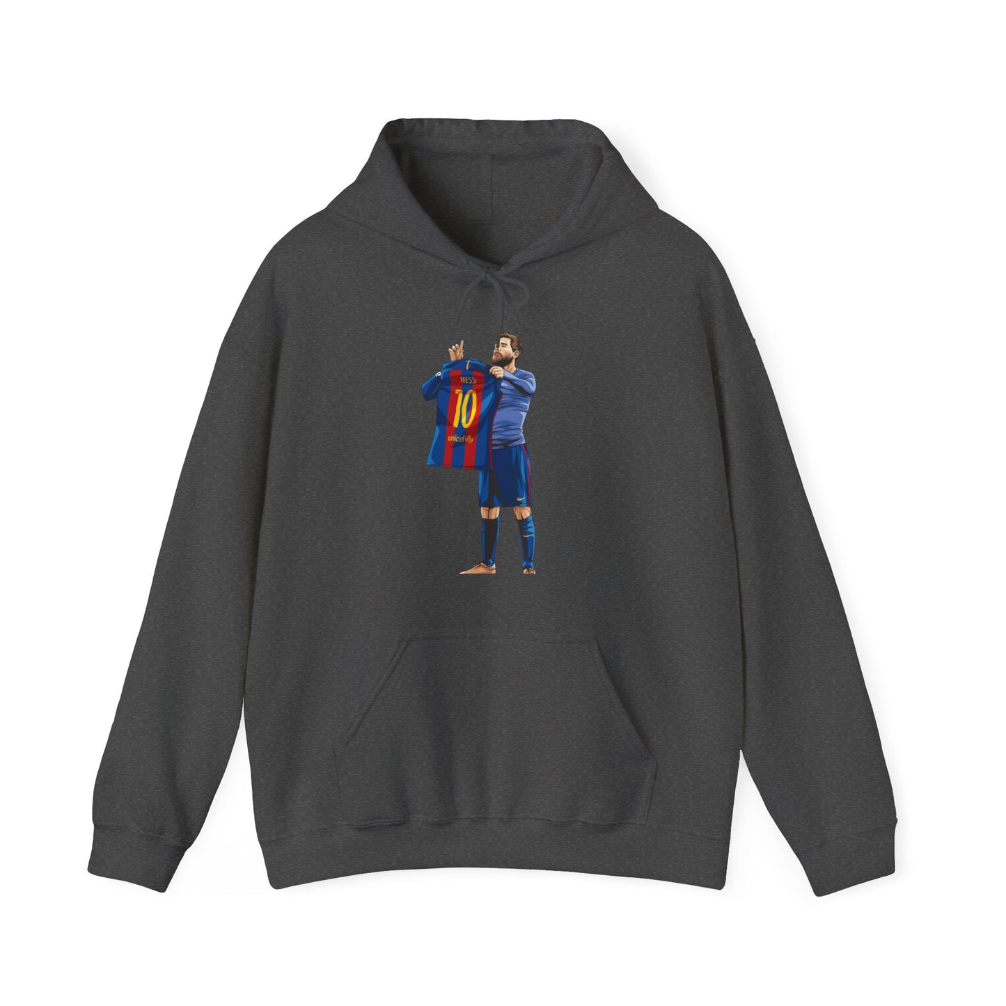 El Clasico Iconic Messi Celebration Unisex Heavy Blend™ Hooded Sweatshirt