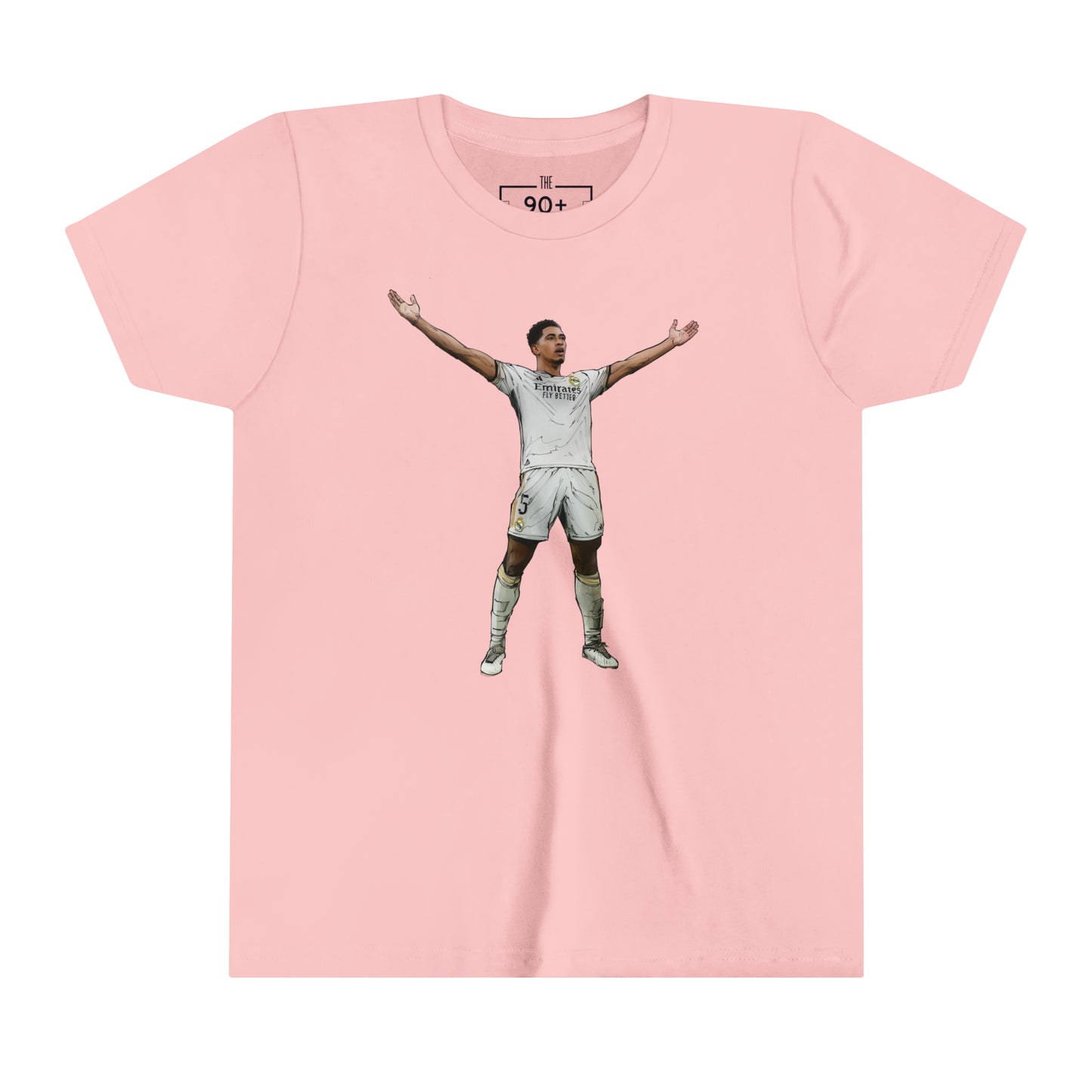Bellingham Celebration Real Madrid Youth Short Sleeve Tee