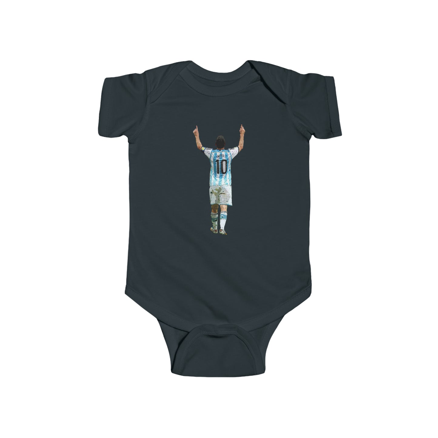 Messi Celebration Argentina Baby Fine Jersey Onesie