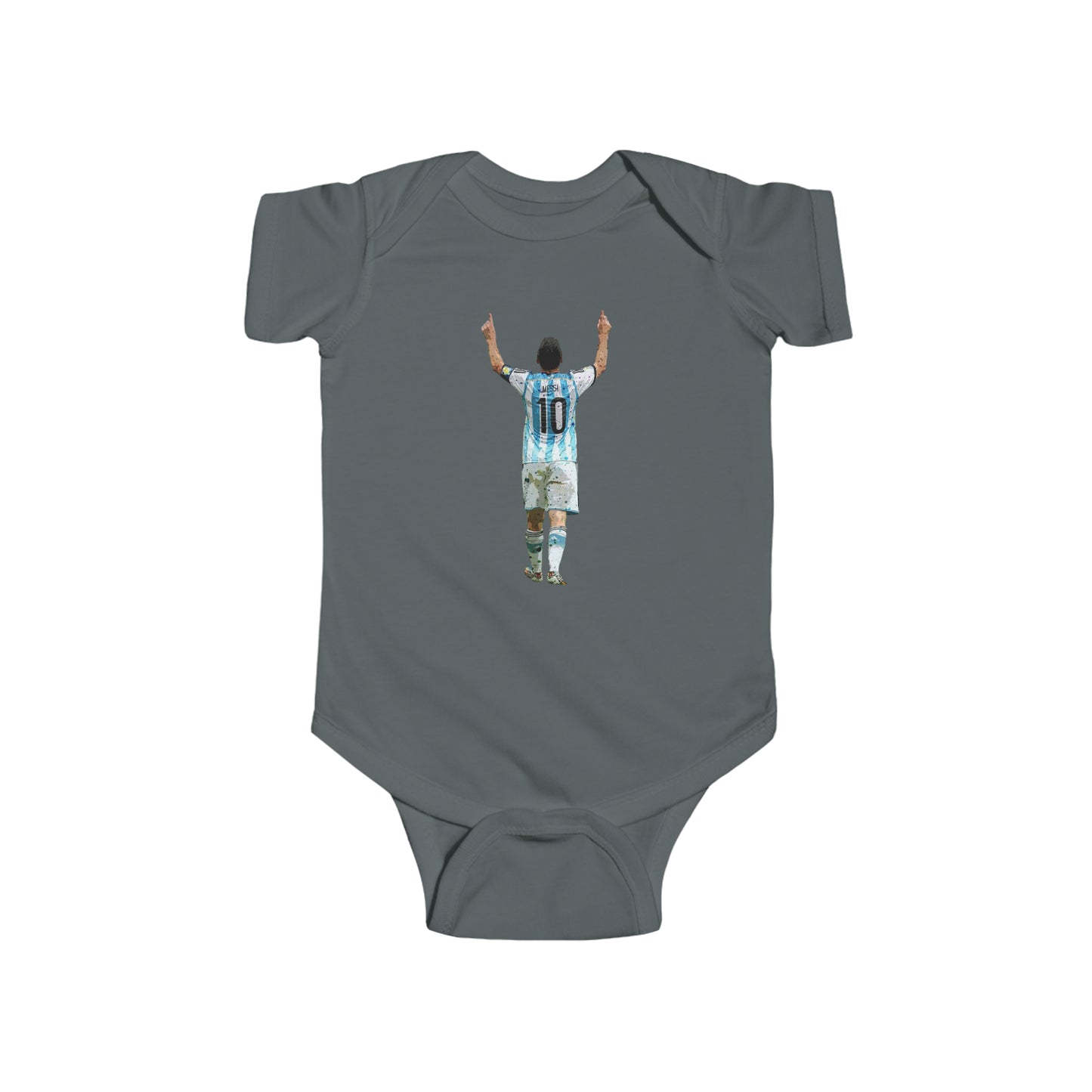Messi Celebration Argentina Baby Fine Jersey Onesie