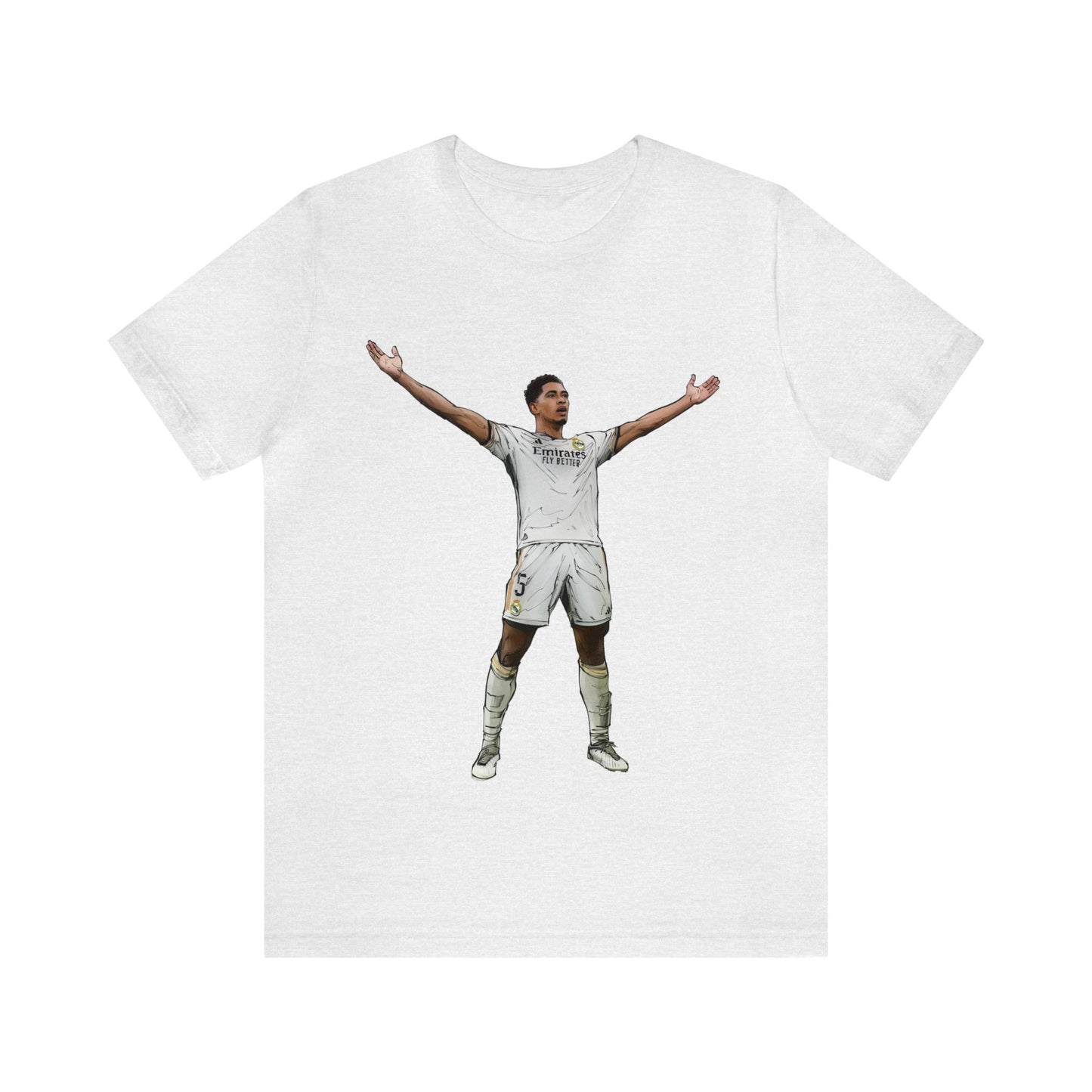 Bellingham Celebration Real Madrid Unisex Jersey Short Sleeve Tee