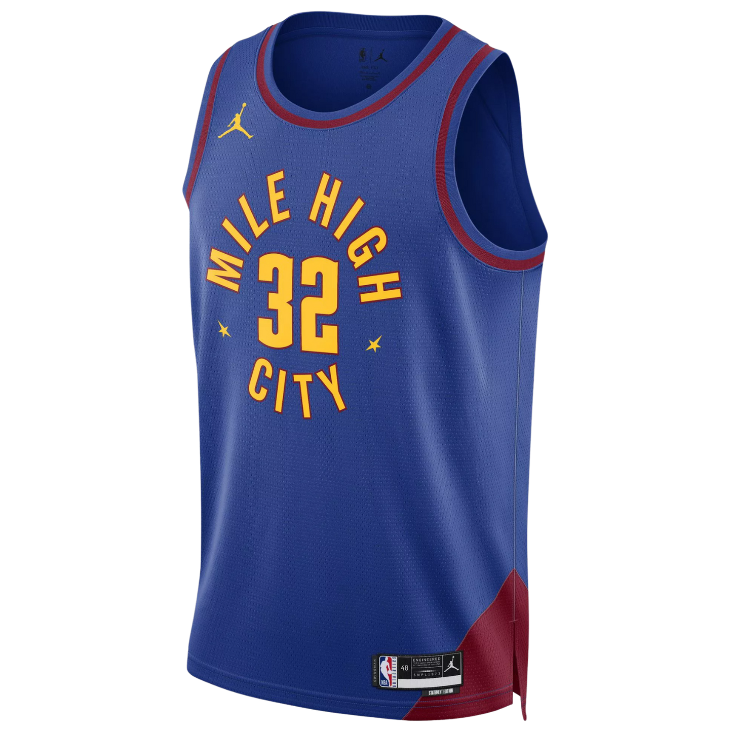 Denver Nuggets Blue Statement Jersey Aaron Gordon #32