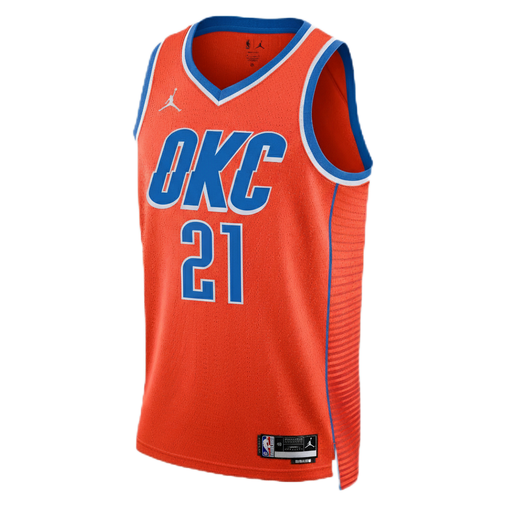 Oklahoma City Thunder Orange Statement Jersey Aaron Wiggins #21