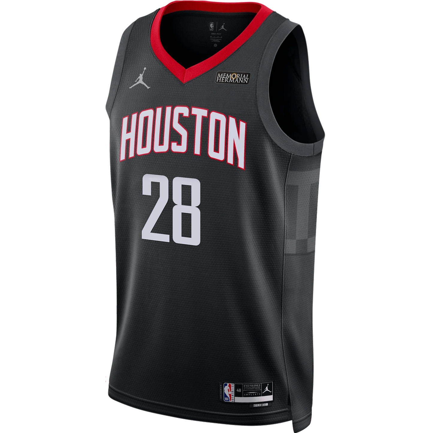 Houston Rockets Black Statement Jersey Alperen Şengün #28