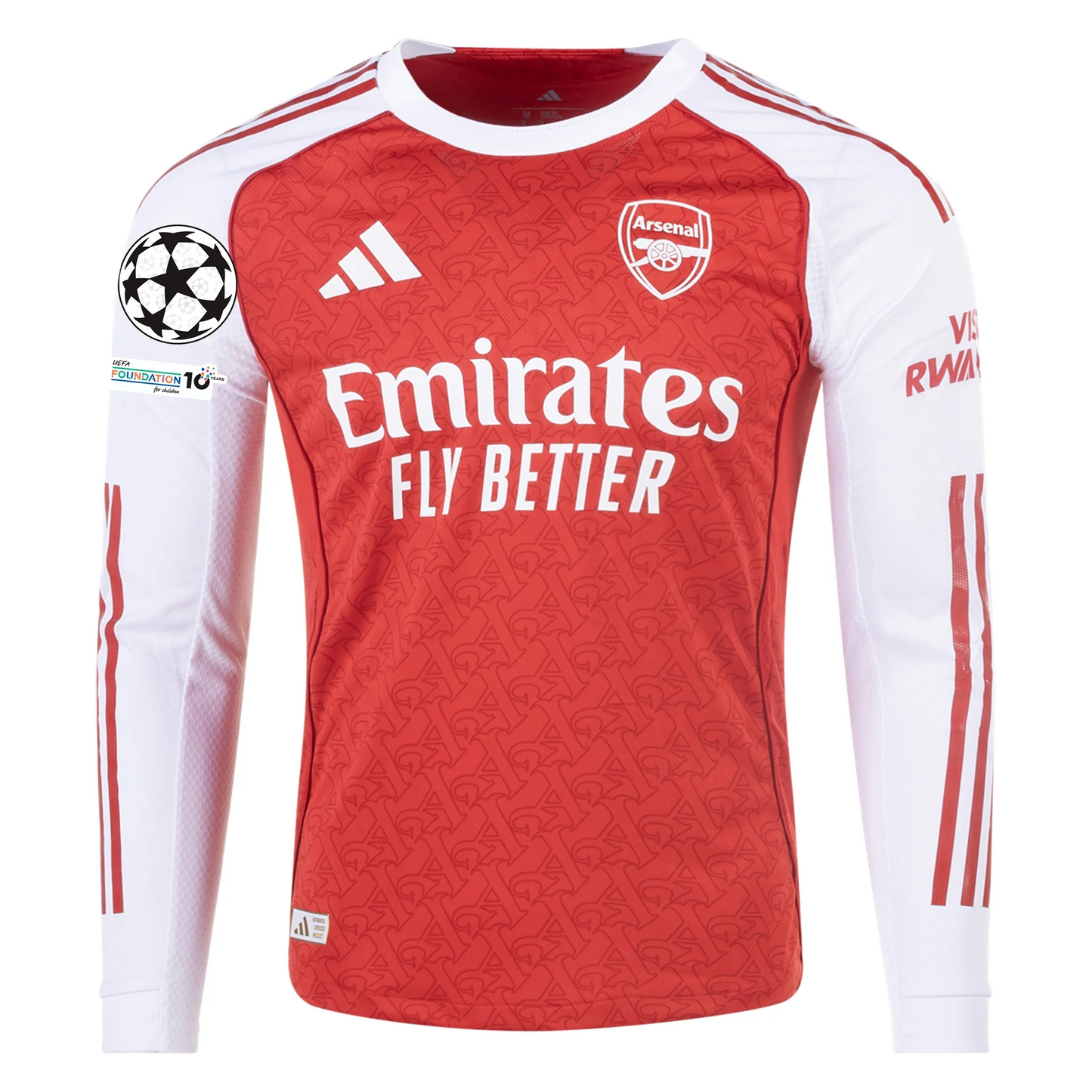 Arsenal Home Long Sleeve Jersey 2025/2026