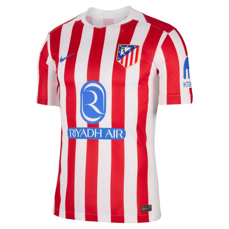 Atletico Madrid 2025/26 Home Jersey - Red/White front