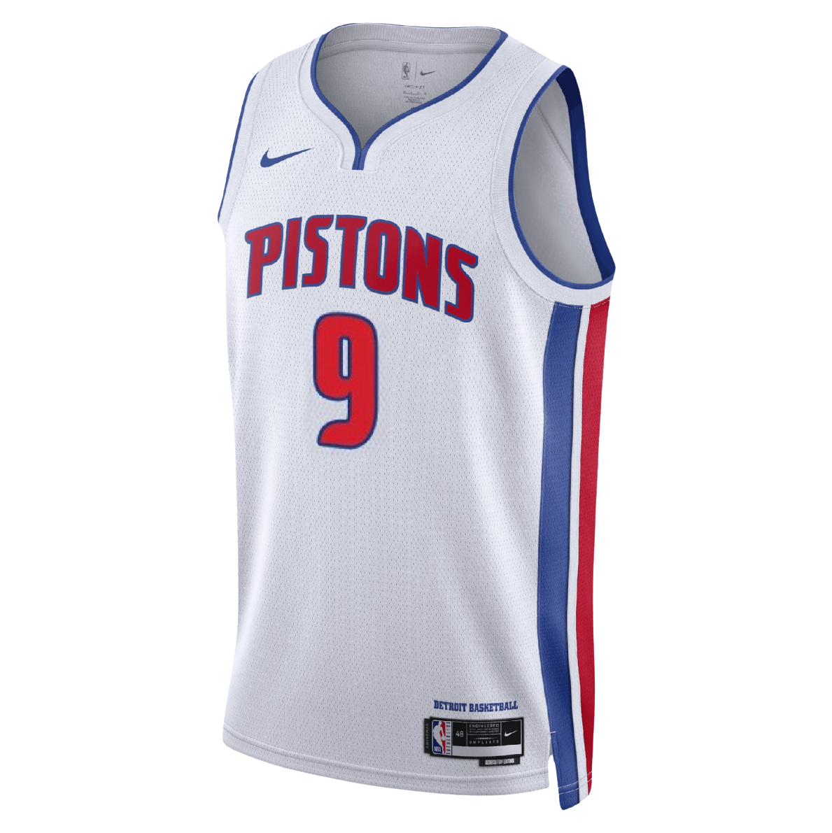Detroit Pistons White Association Jersey Ausar Thompson #9