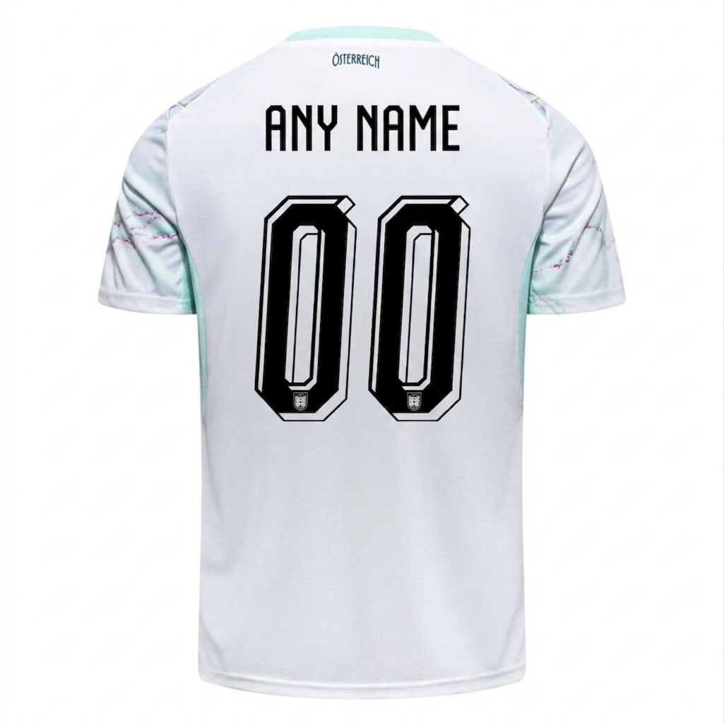 Austria 2026 Away Jersey Custom