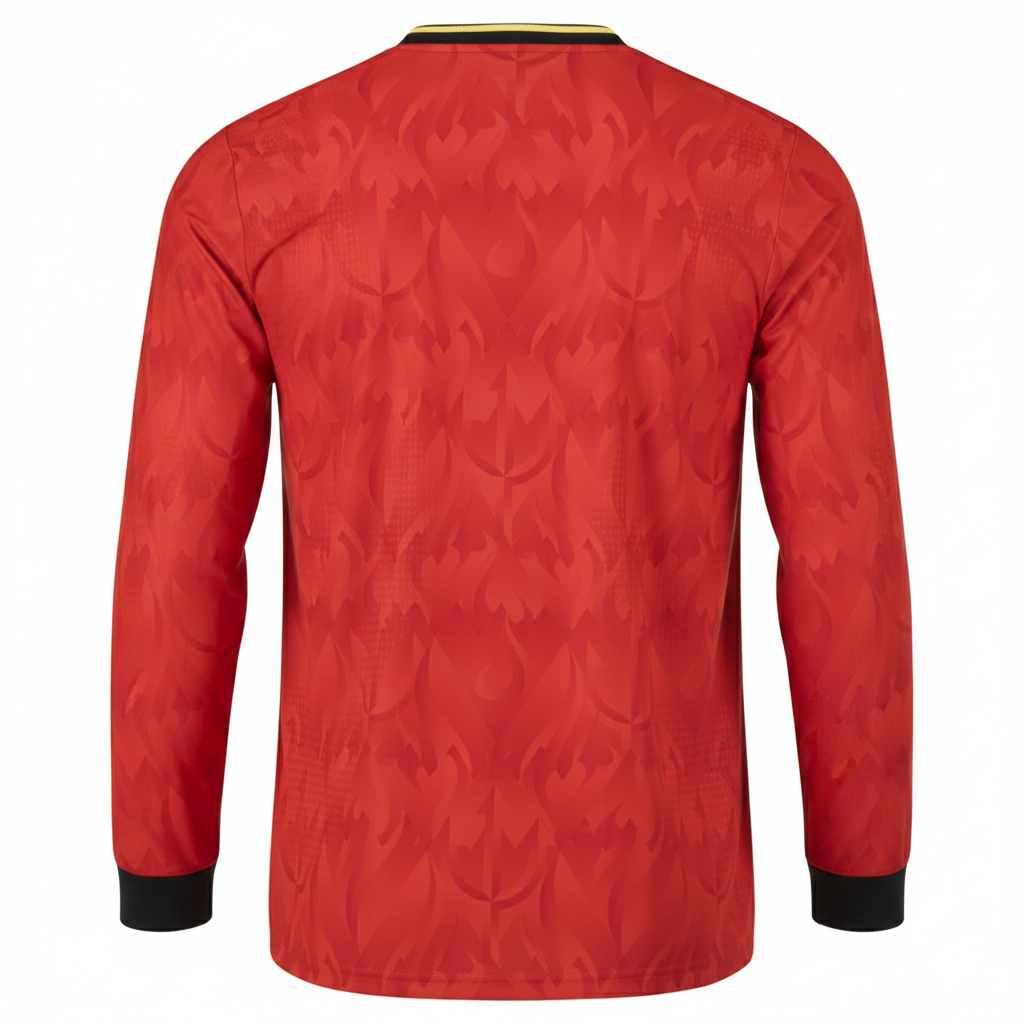Belgium 2026 Home Long Sleeve Jersey