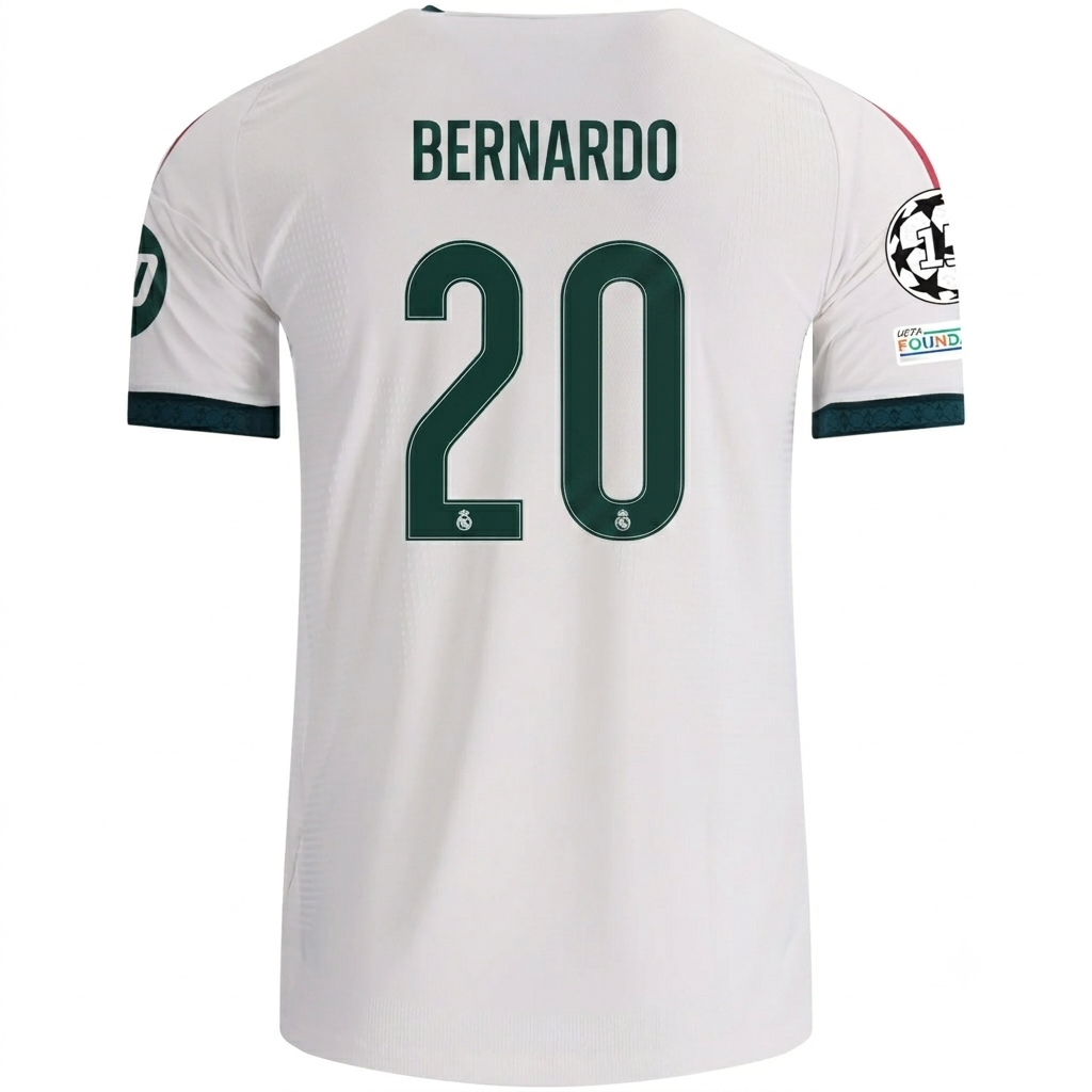 Real Madrid 26/27 Home Jersey Bernardo Silva #20 – The 90+ Minute