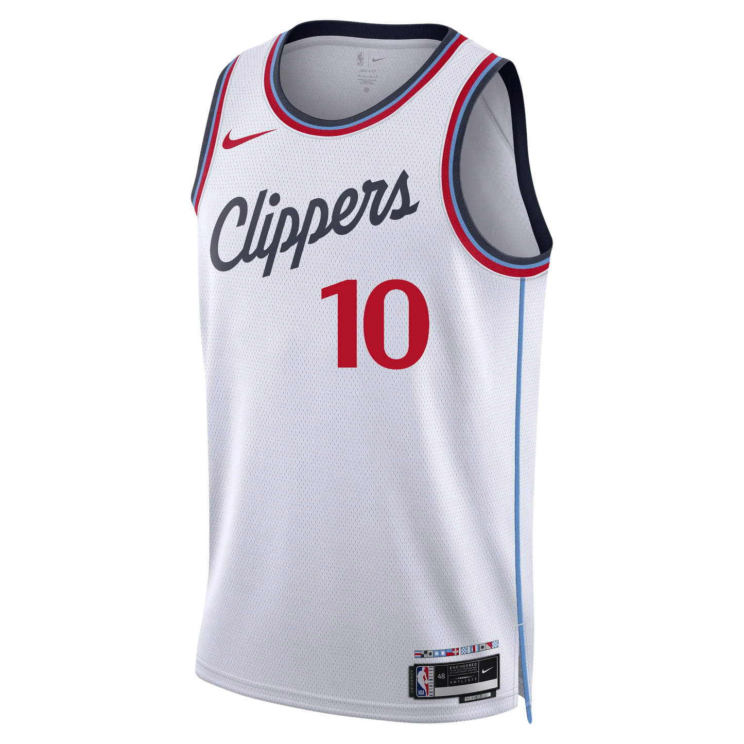 LA Clippers White Association Jersey Bogdan Bogdanovic #10
