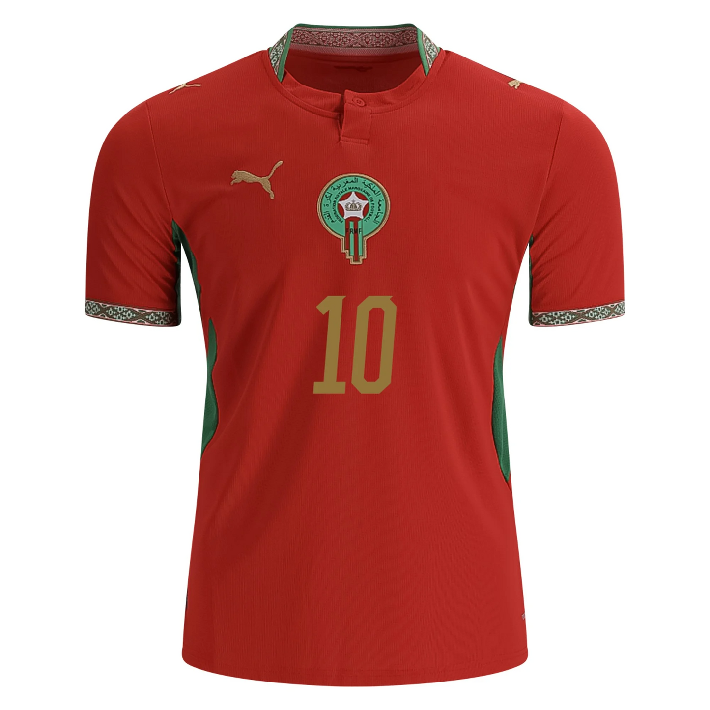 Morocco 2026 Home Jersey Brahim Díaz #10
