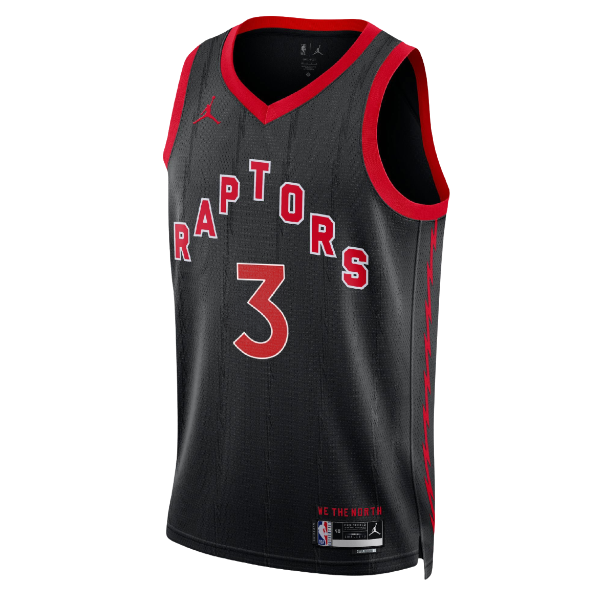 Toronto Raptors Black Statement Jersey Brandon Ingram #3