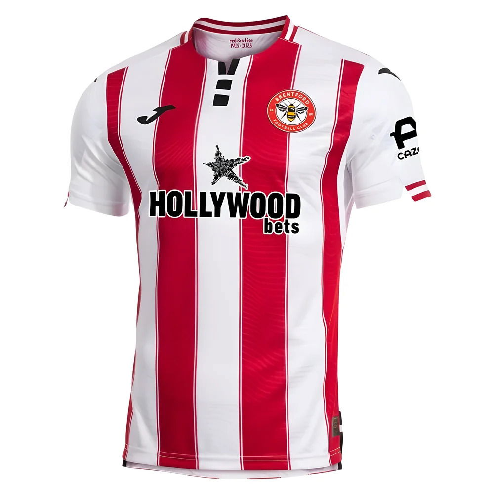 Brentford 2025/26 Home Jersey Yehor Yarmoliuk #18