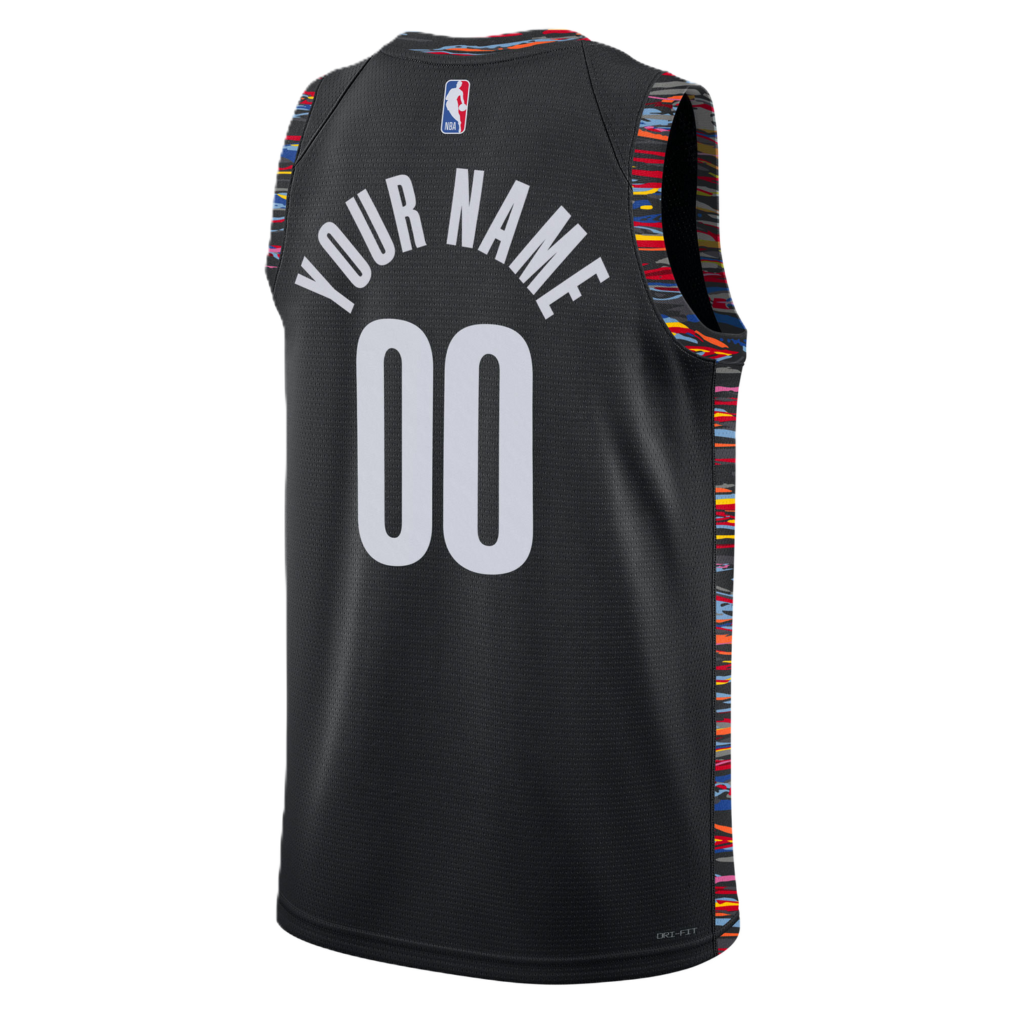 Brooklyn Nets Black 2025-2026 City Edition Jersey Custom