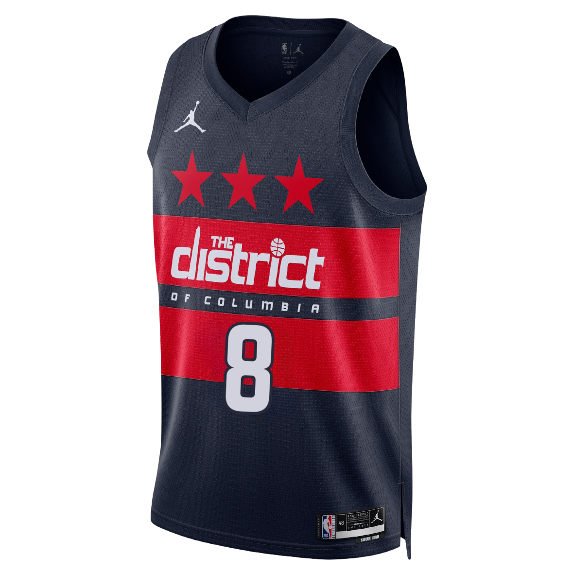 Washington Wizards Navy Statement Jersey Bub Carrington #8
