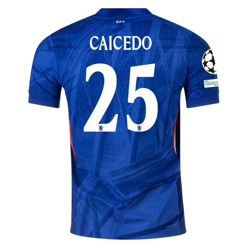 Chelsea 25/26 Home Jersey Moises Caicedo #25 (Blue)